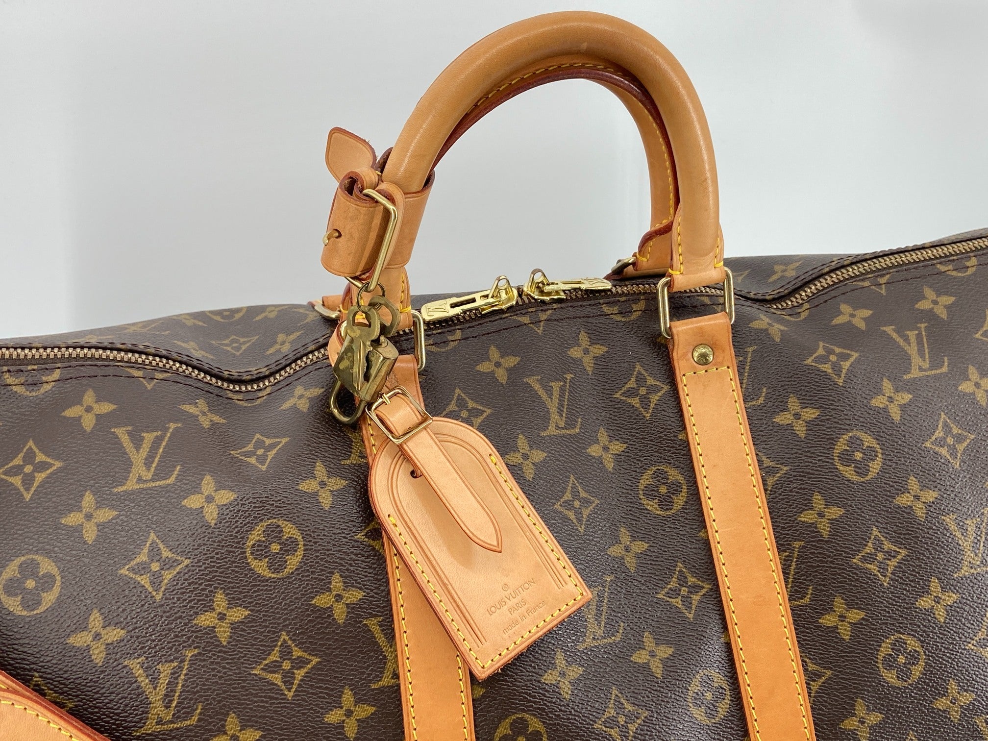 Louis Vuitton Keepall 55 Bandouliere Monogram Canvas