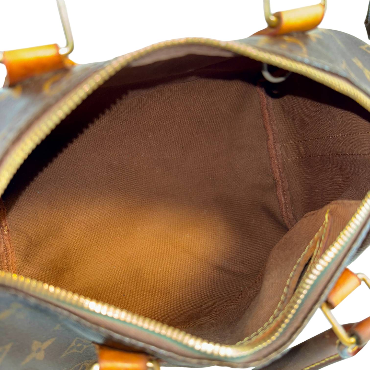 Louis Vuitton Speedy 25 Bandoulière Braun Monogram Canvas