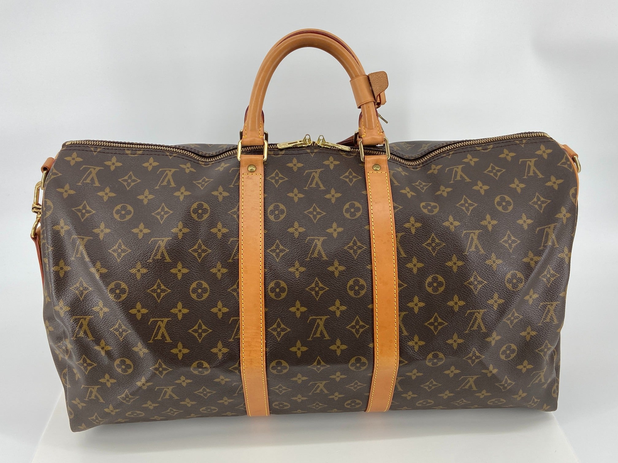 Louis Vuitton Keepall 55 Bandouliere Monogram Canvas