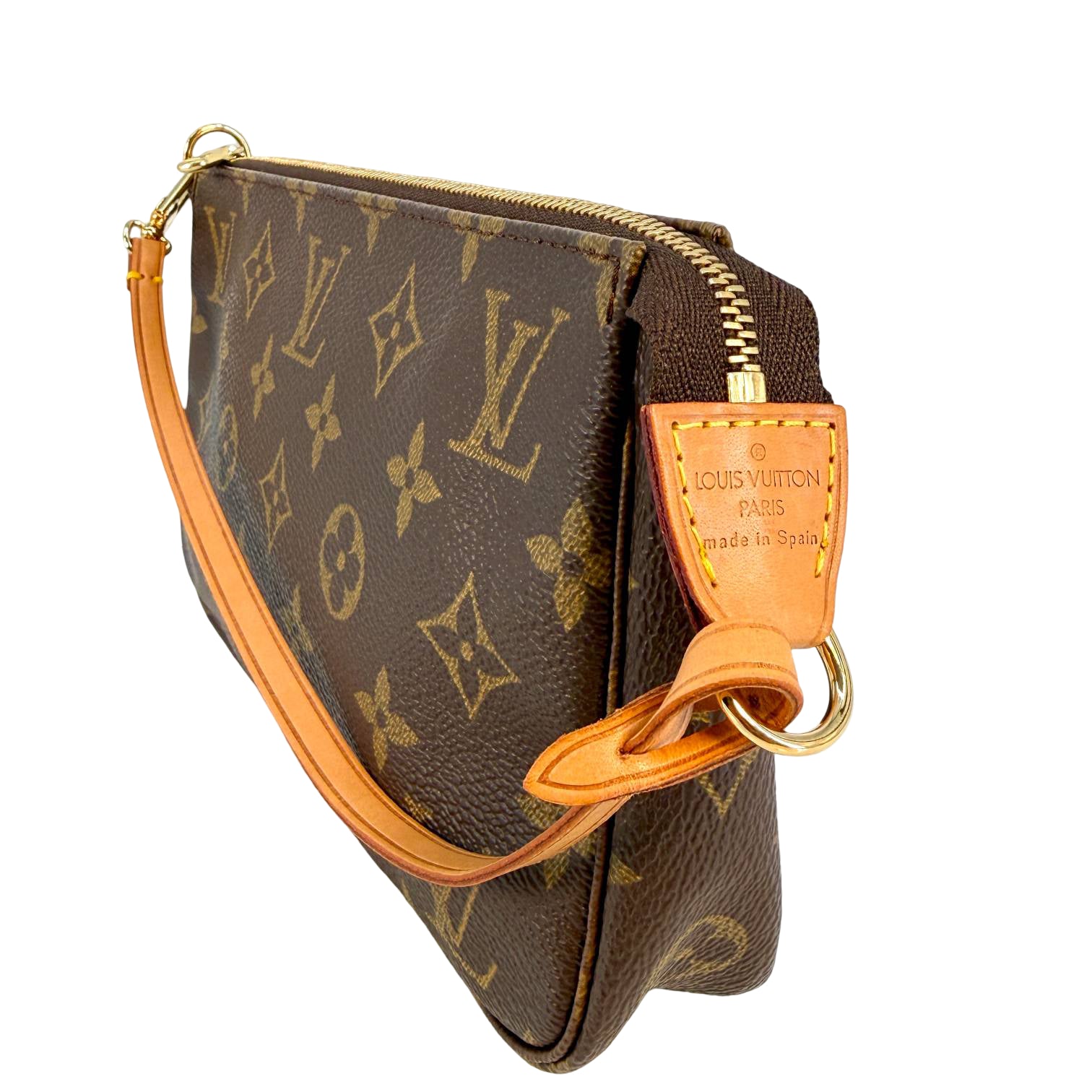 Louis Vuitton Pochette Accessoires Braun Monogram Canvas