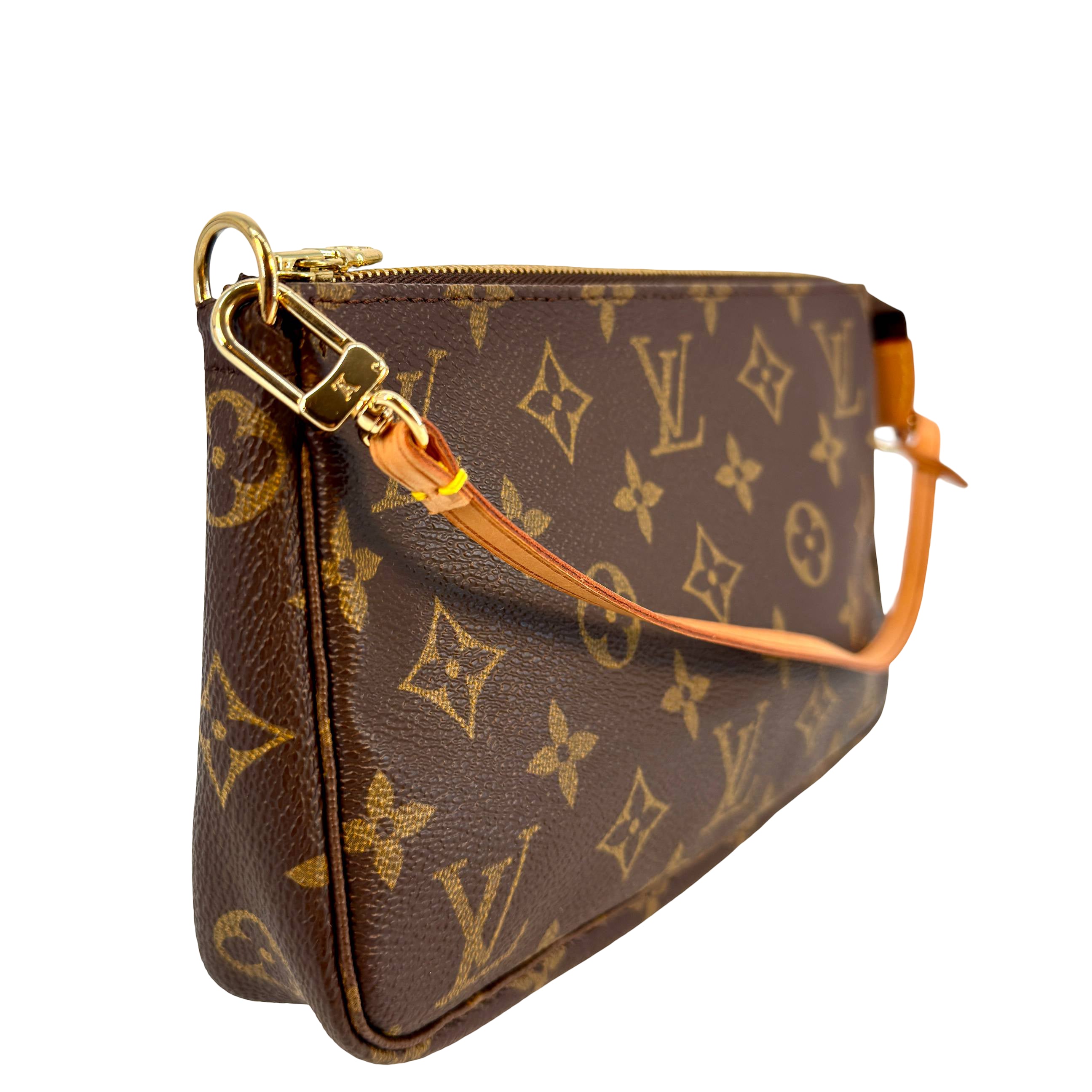 Louis Vuitton Pochette Accessoires Braun Monogram Canvas