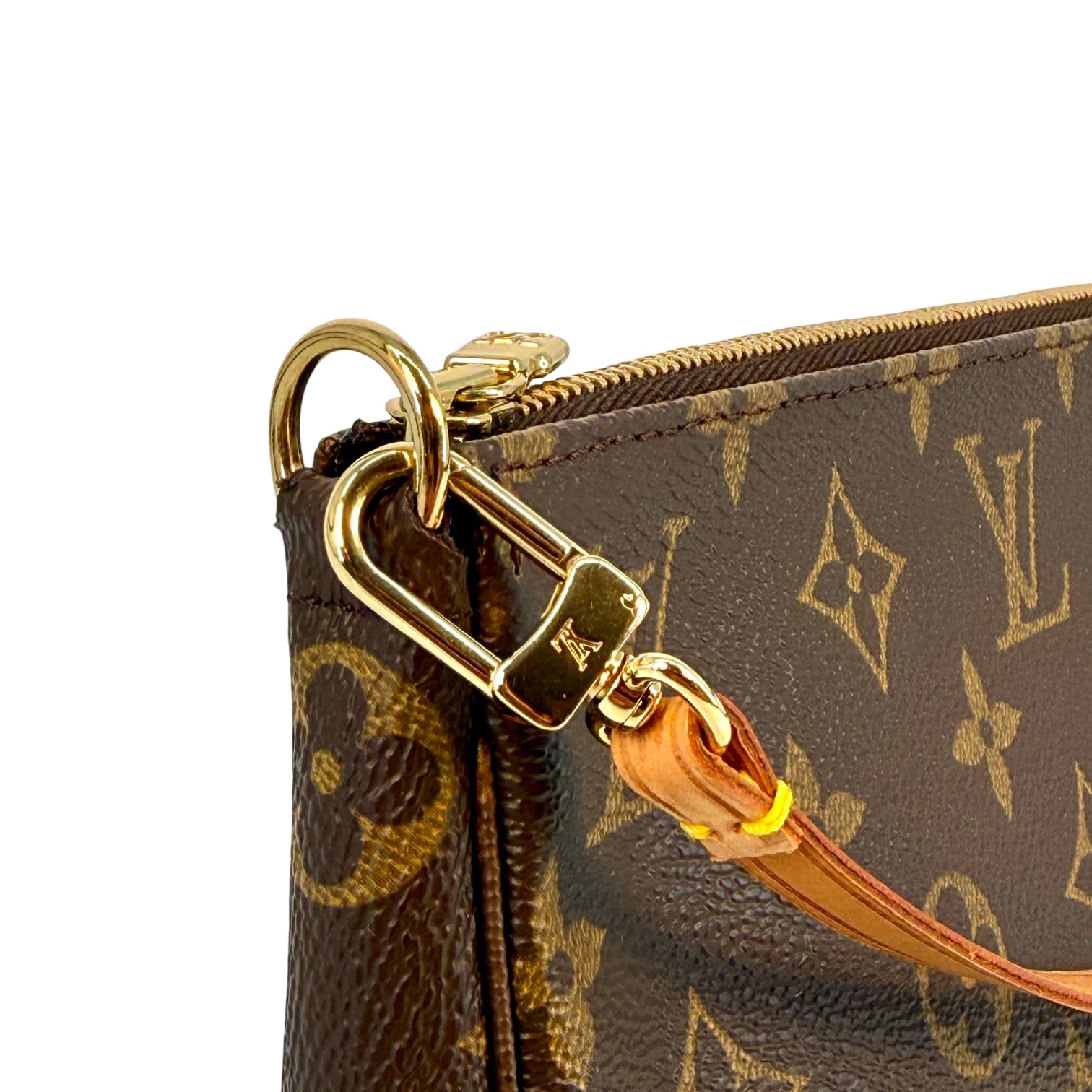 Louis Vuitton Pochette Accessoires Braun Monogram Canvas