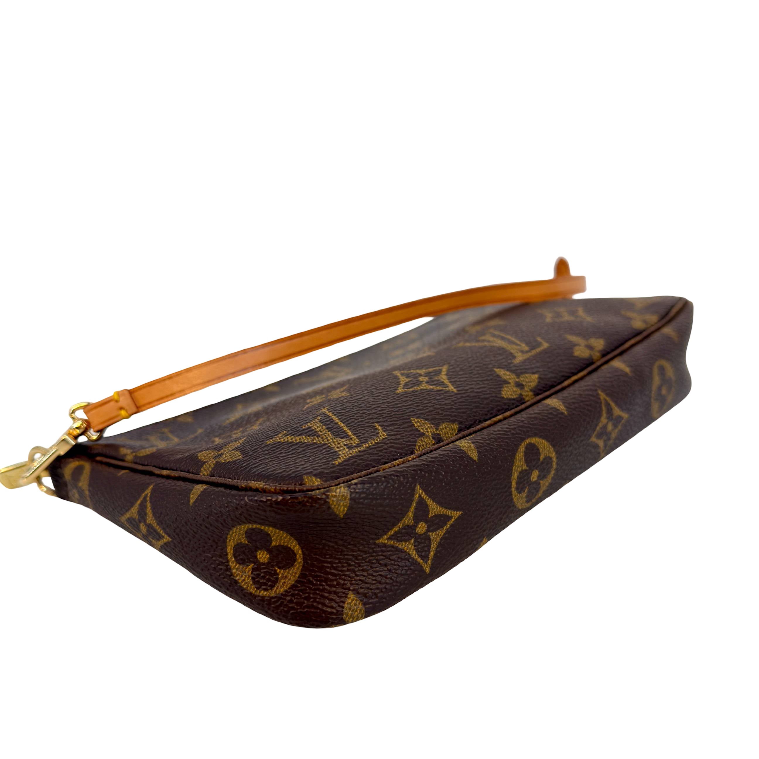 Louis Vuitton Pochette Accessoires Braun Monogram Canvas