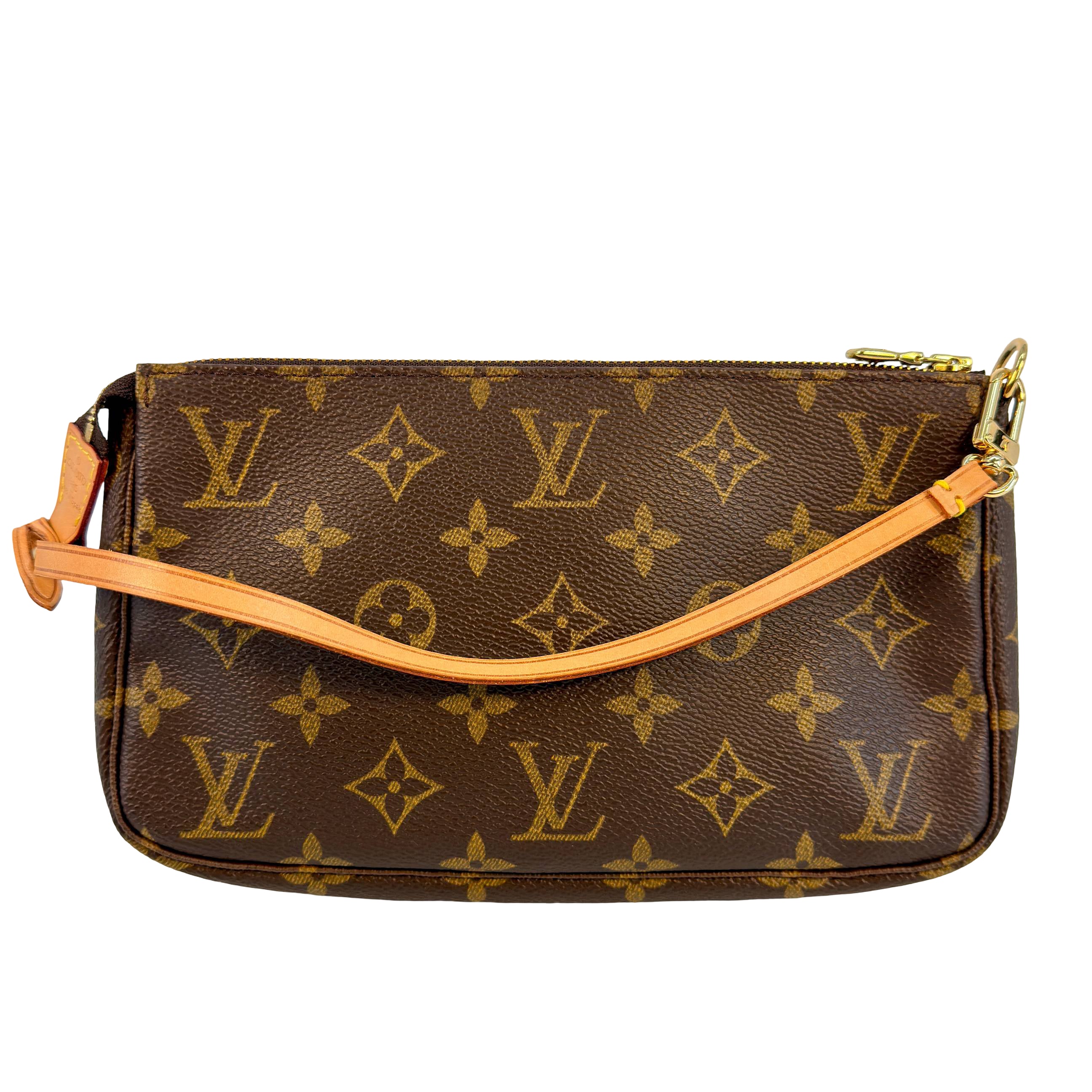 Louis Vuitton Pochette Accessoires Braun Monogram Canvas