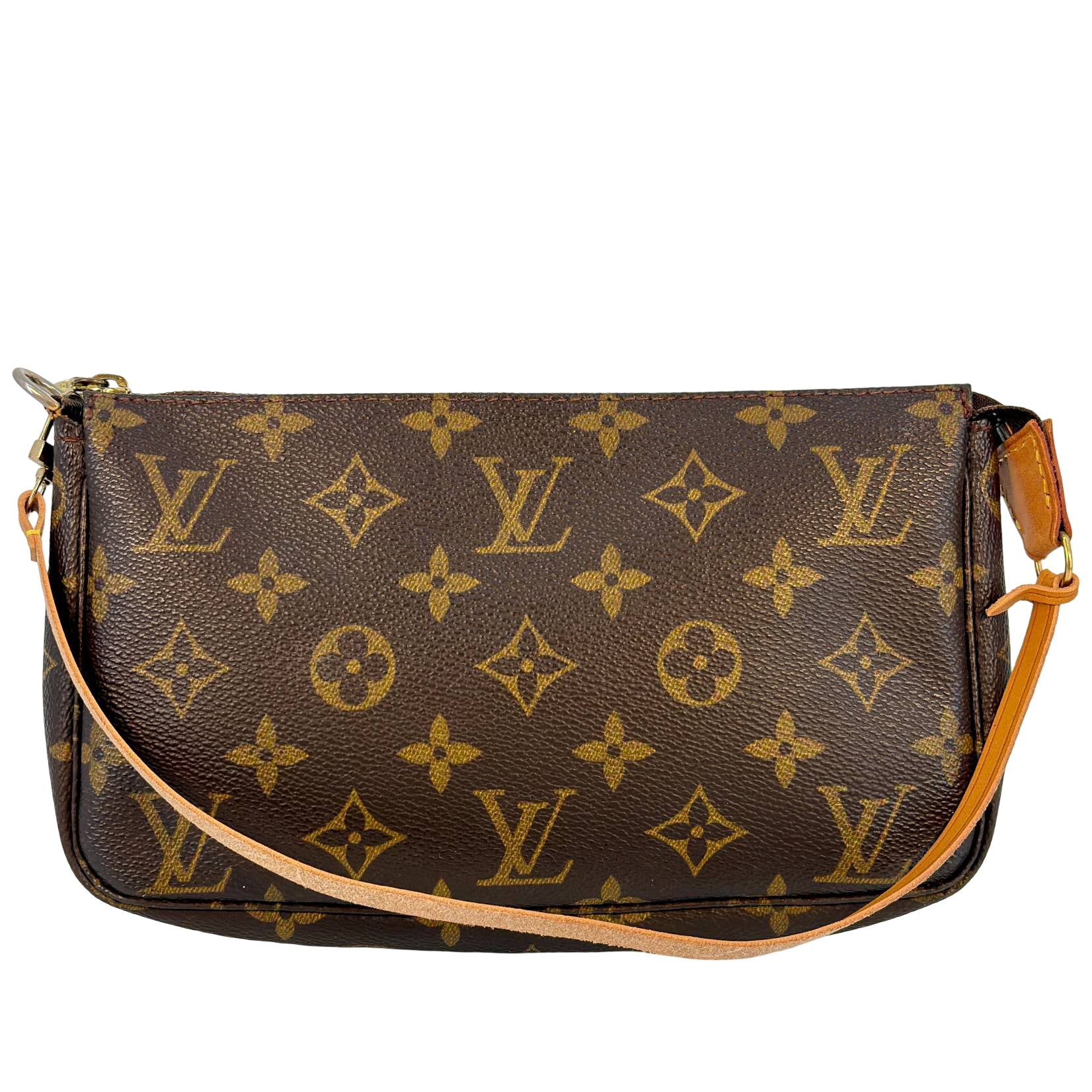 Louis Vuitton Pochette Accessoires Braun Monogram Canvas