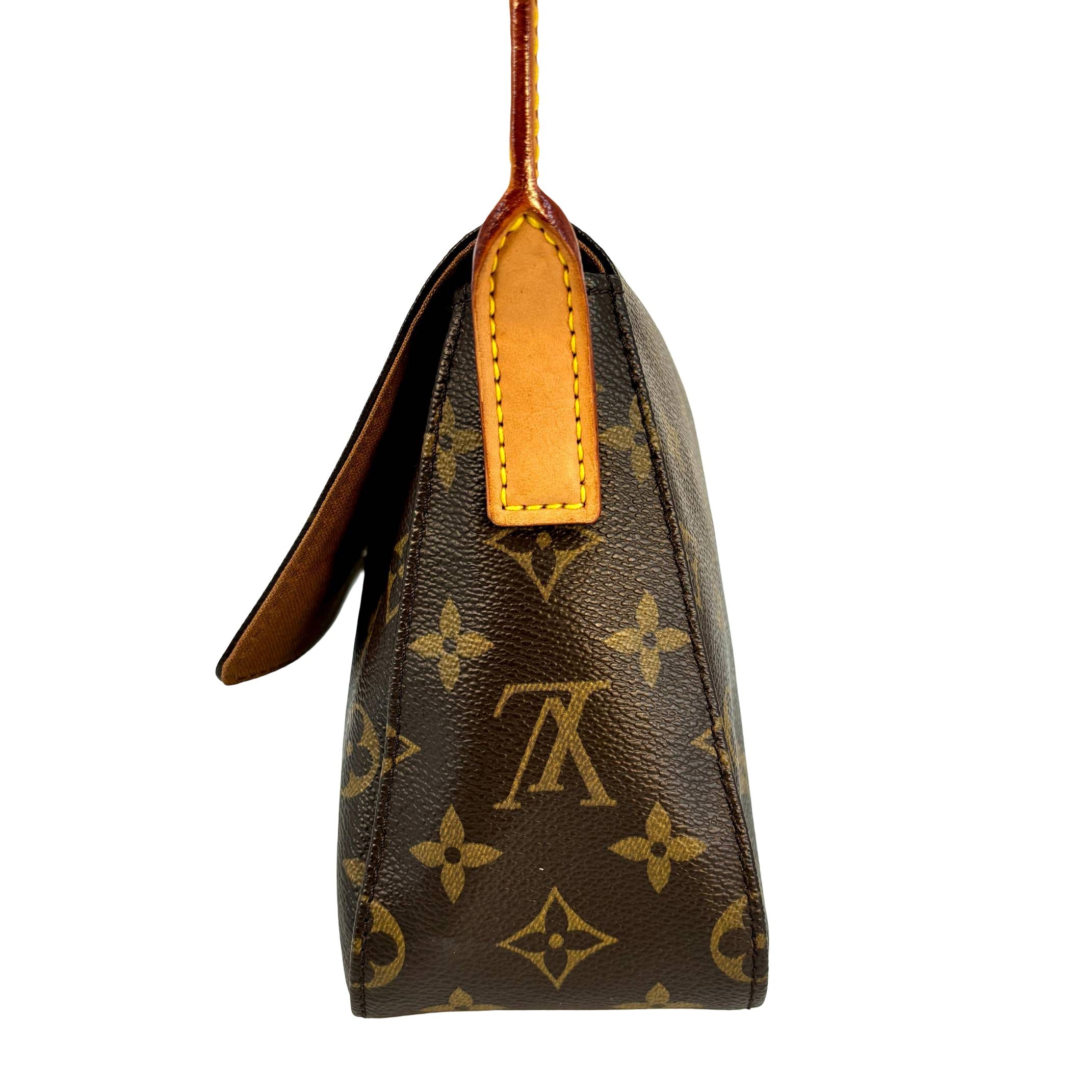 Louis Vuitton Looping PM Braun Monogram Canvas