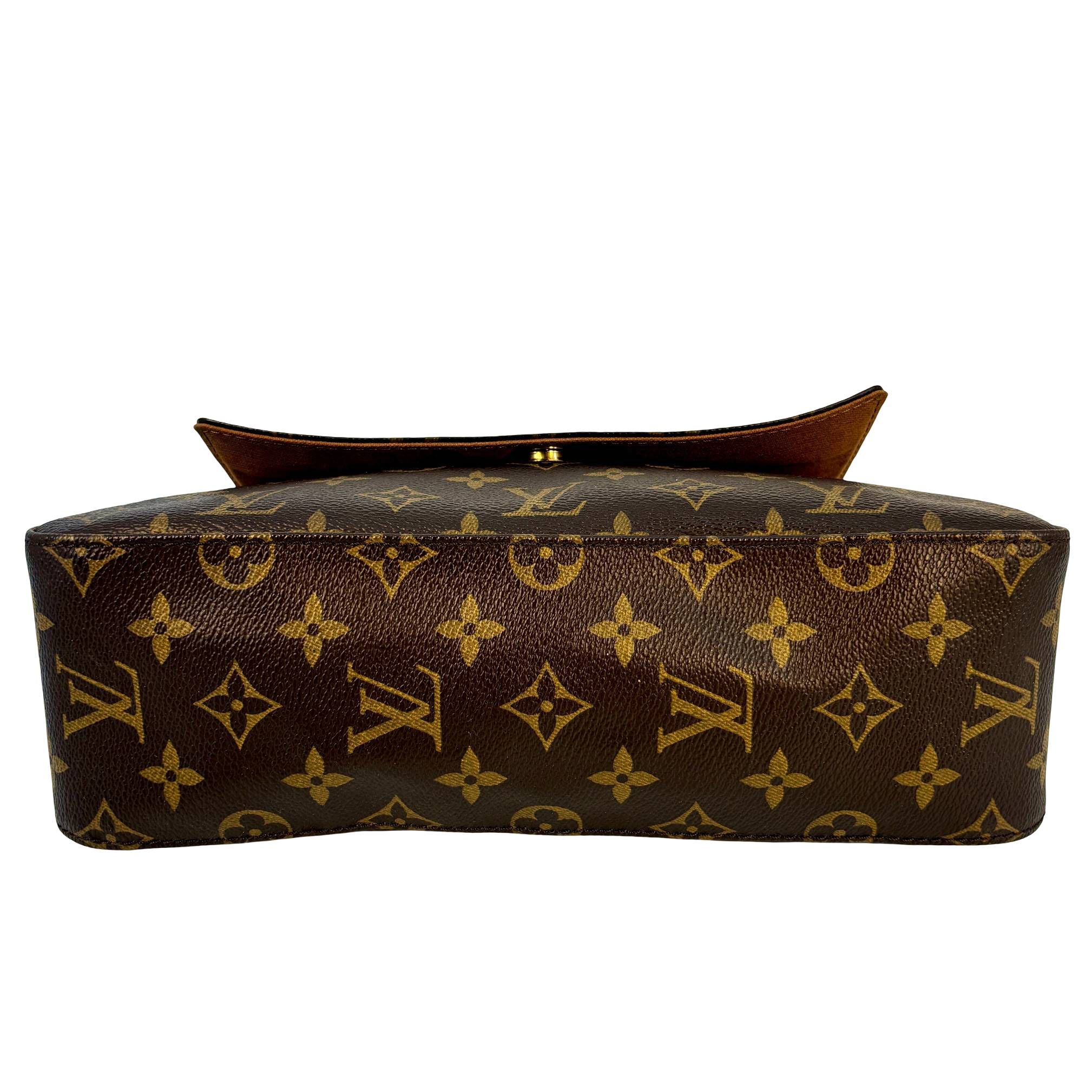 Louis Vuitton Looping PM Braun Monogram Canvas