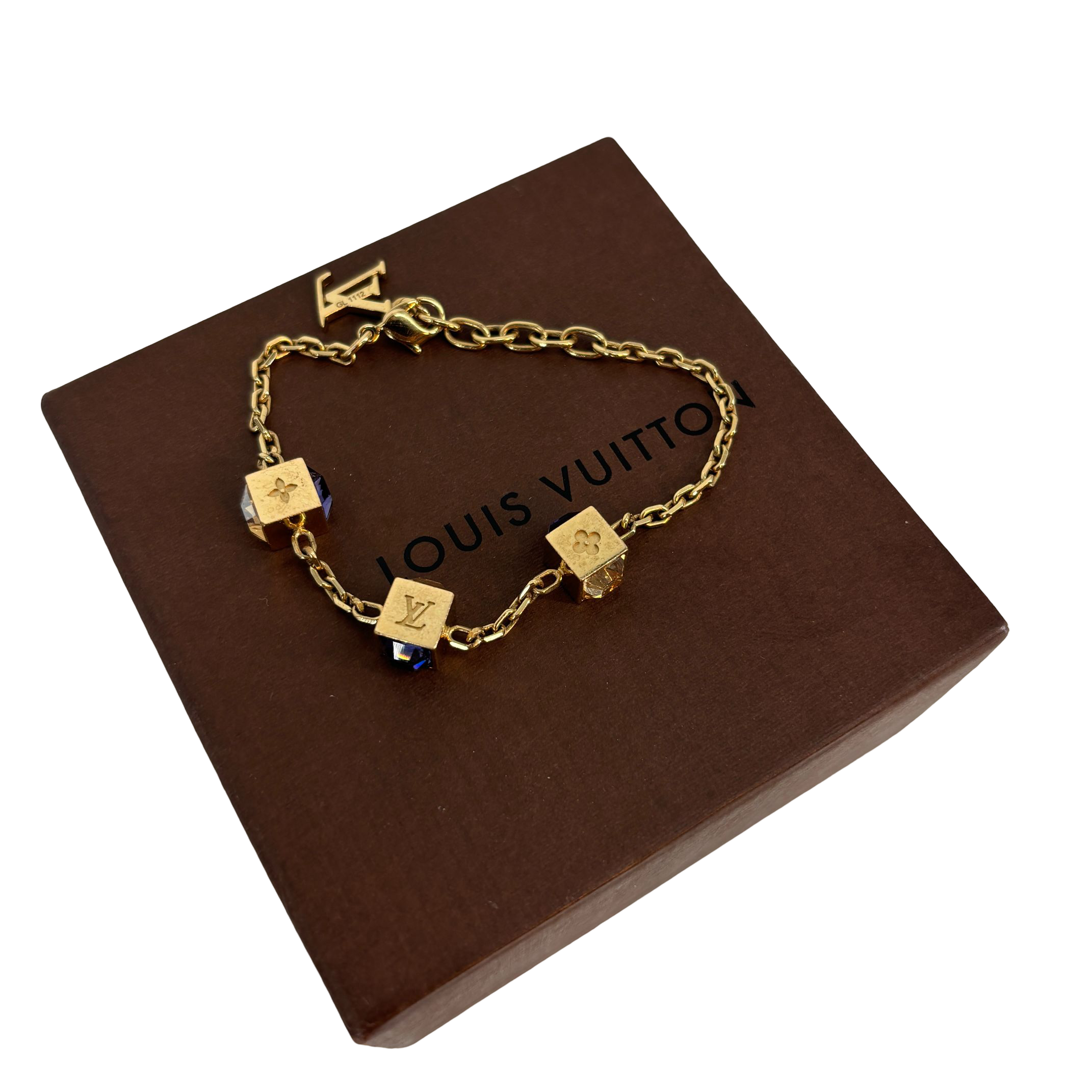 Louis Vuitton Gamble Bracelet Gold-Tone