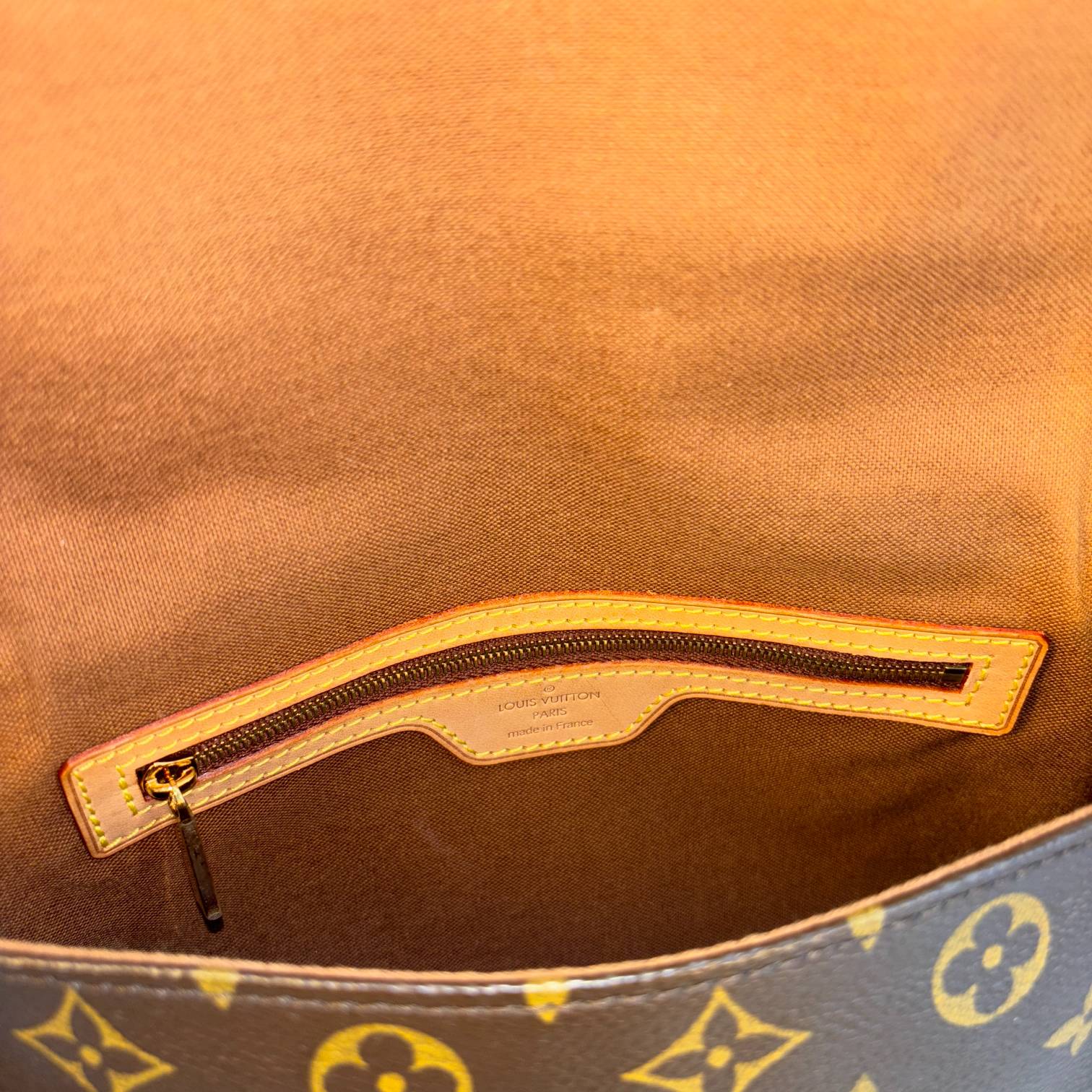 Louis Vuitton Looping PM Braun Monogram Canvas