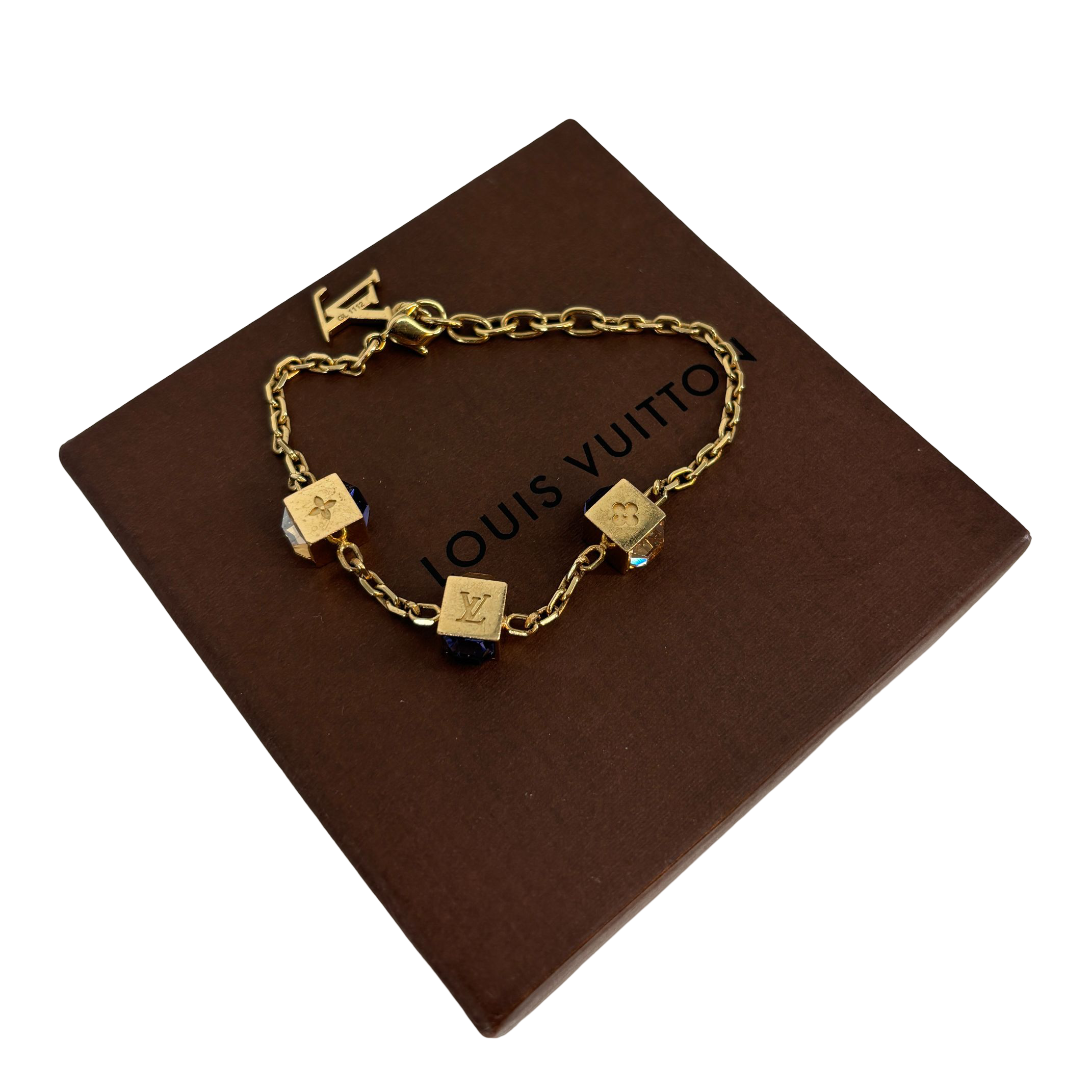 Louis Vuitton Gamble Bracelet Gold-Tone