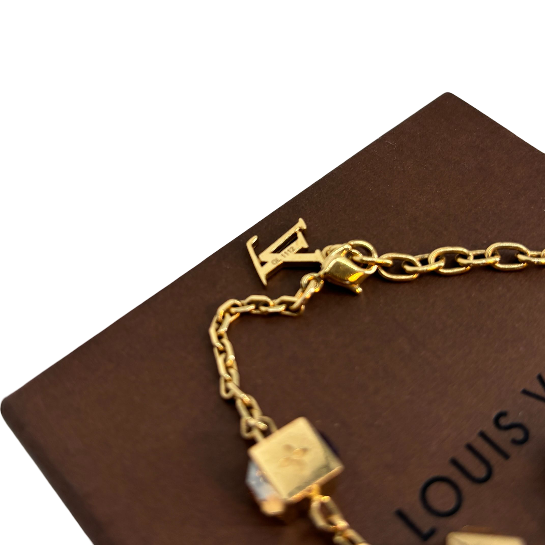 Louis Vuitton Gamble Bracelet Gold-Tone