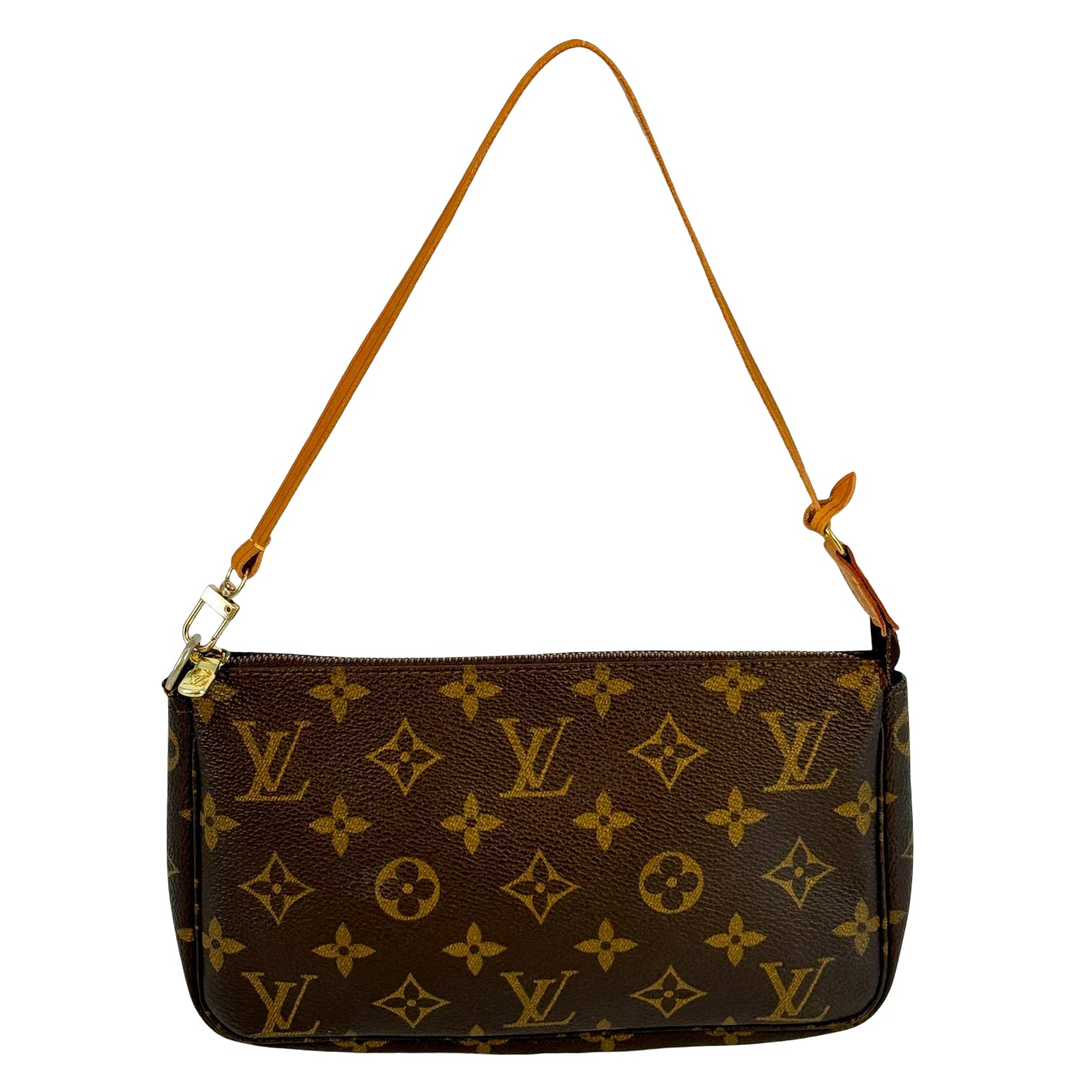 Louis Vuitton Pochette Accessoires Braun Monogram Canvas