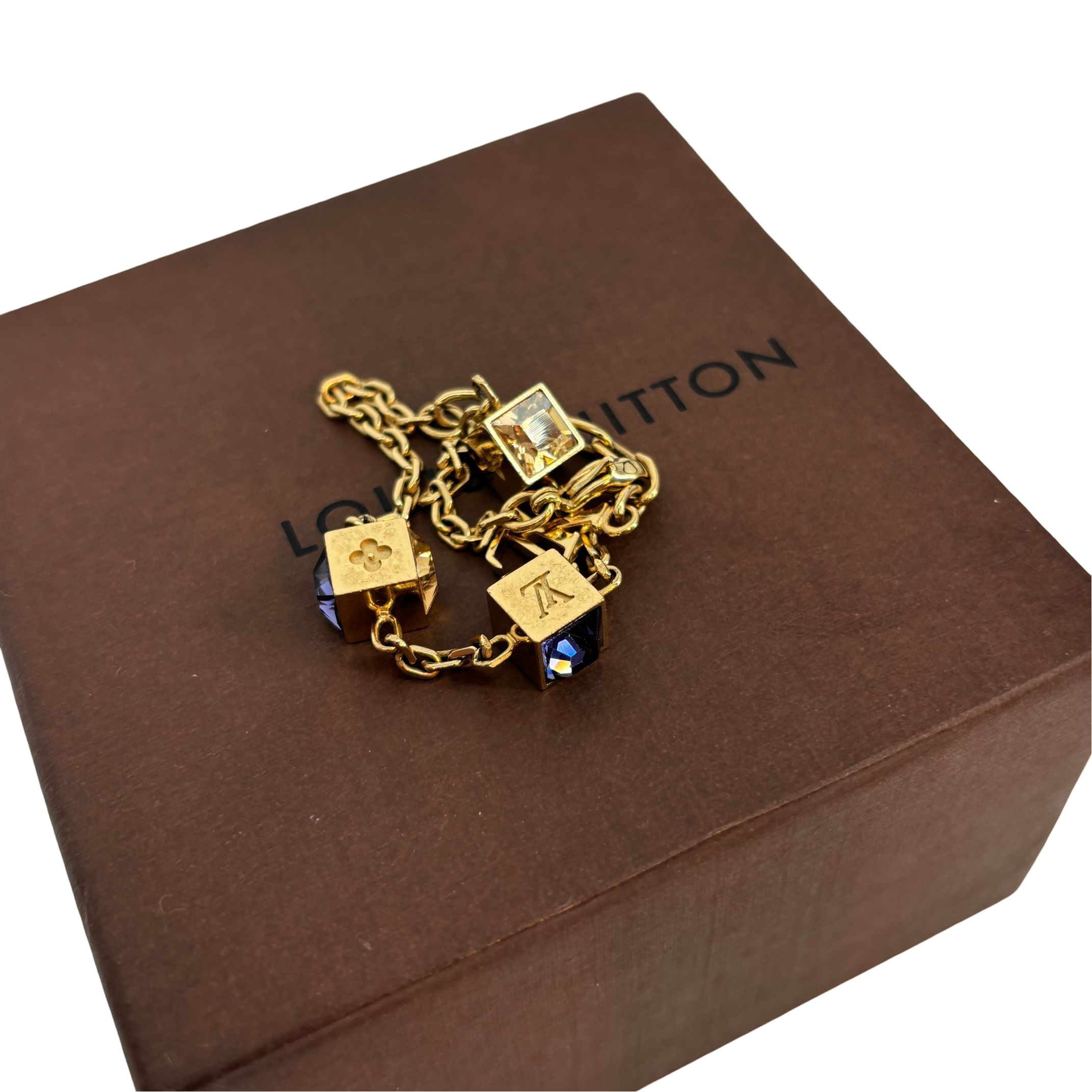 Louis Vuitton Gamble Bracelet Gold-Tone