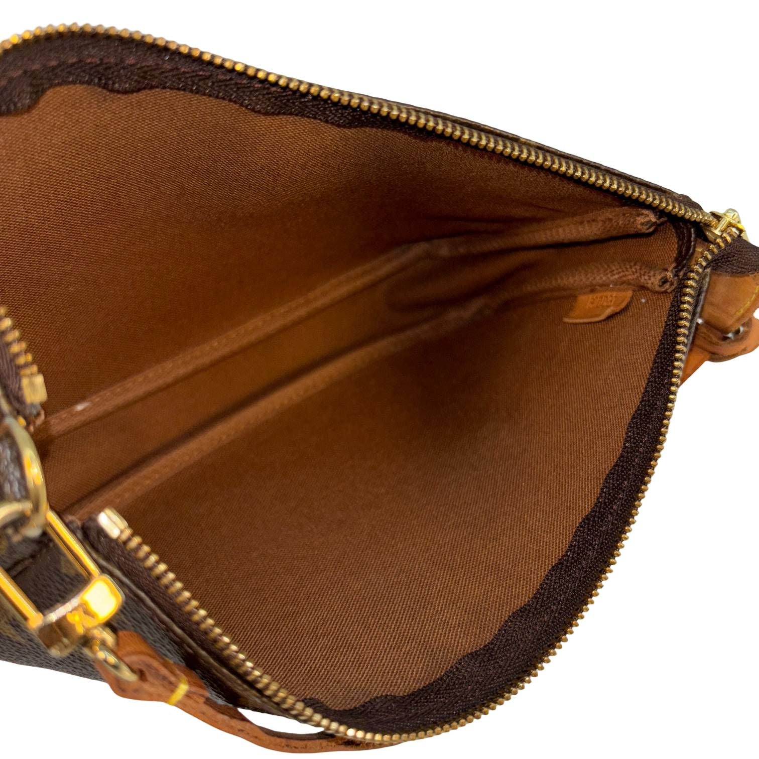 Louis Vuitton Pochette Accessoires Braun Monogram Canvas
