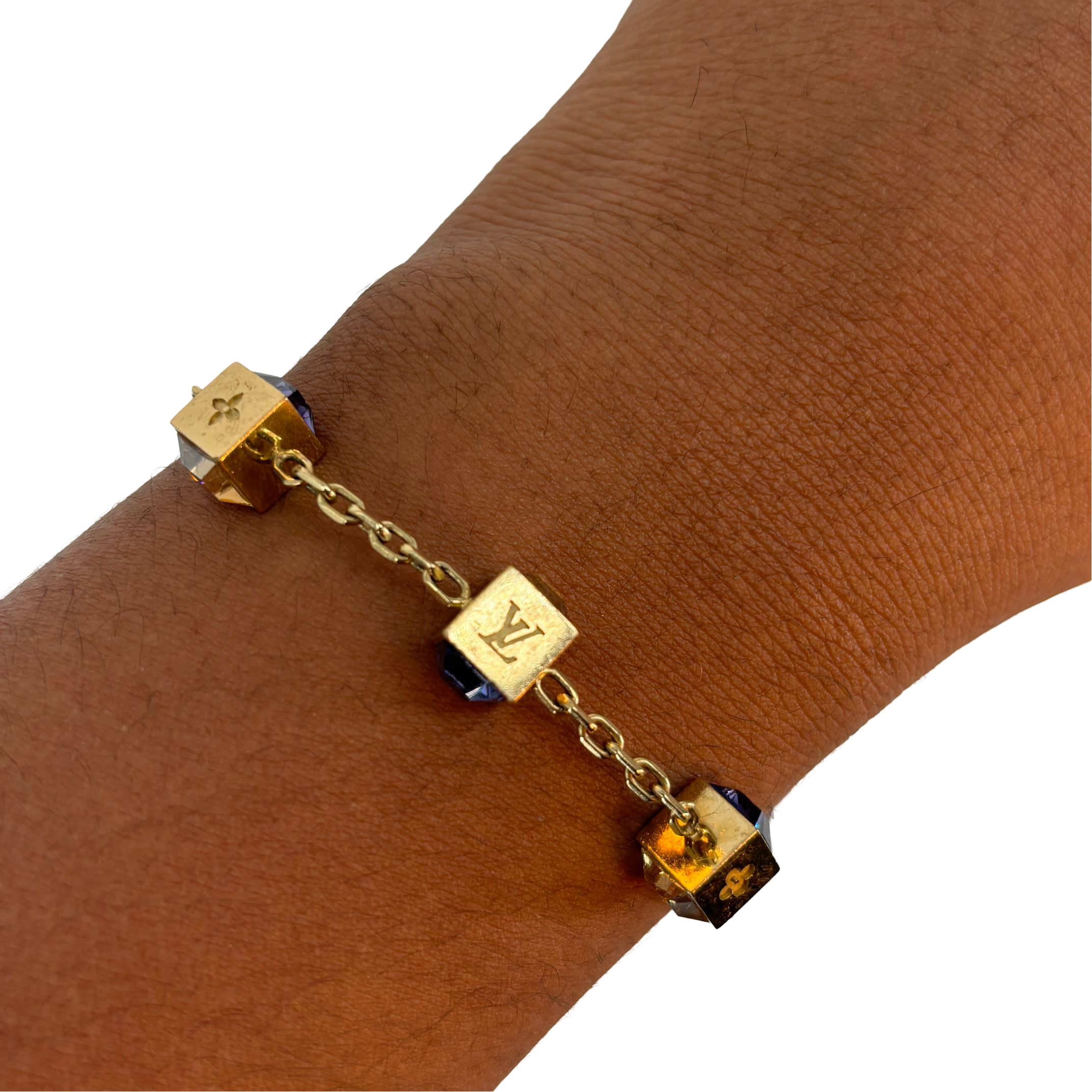 Louis Vuitton Gamble Bracelet Gold-Tone