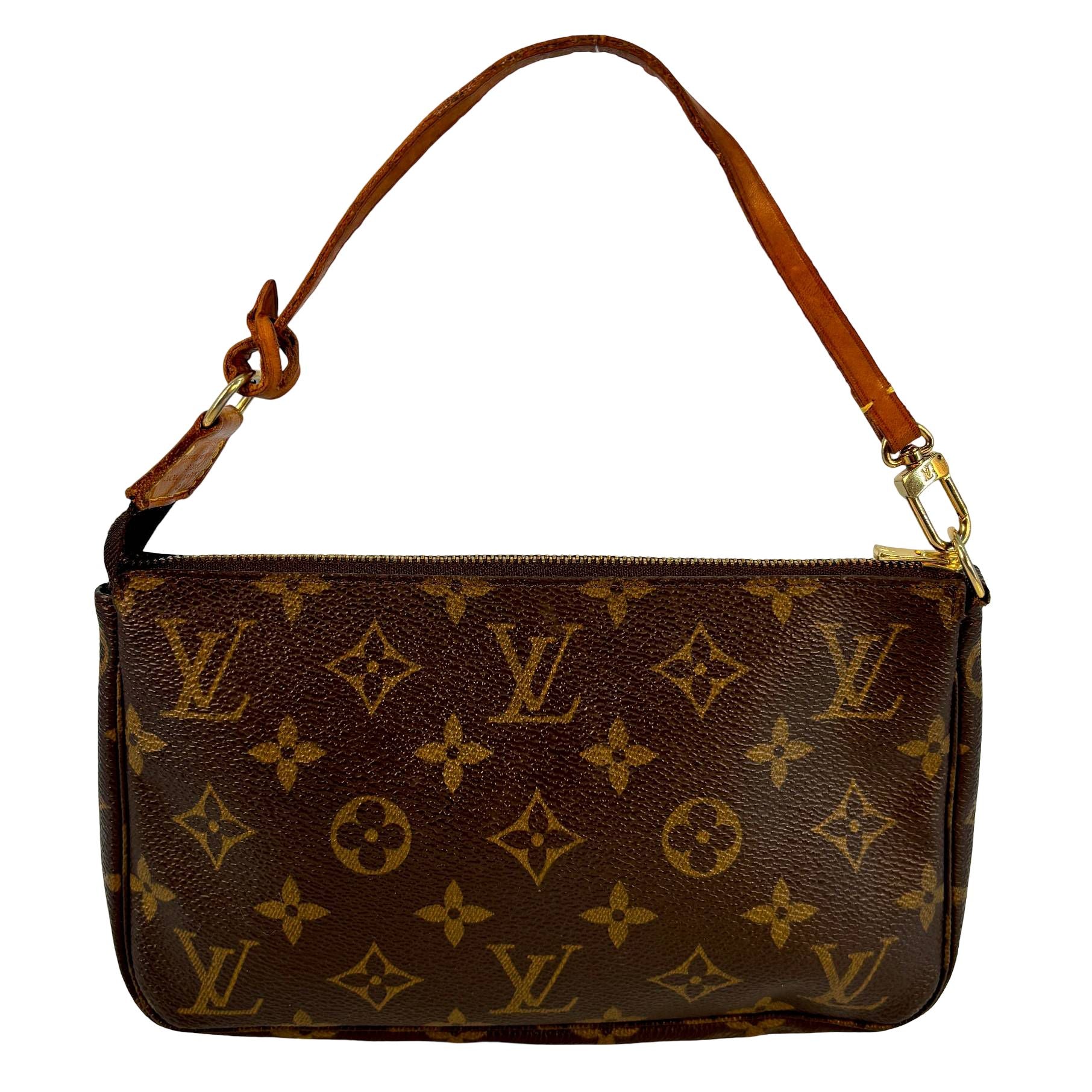 Louis Vuitton Pochette Accessoires Braun Monogram Canvas