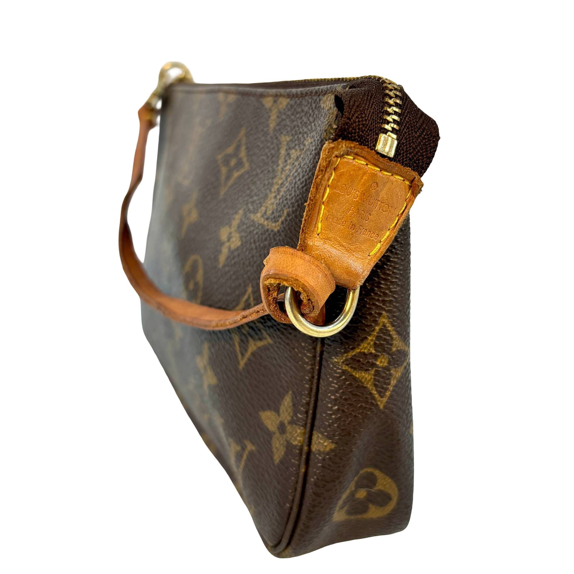 Louis Vuitton Pochette Accessoires Braun Monogram Canvas