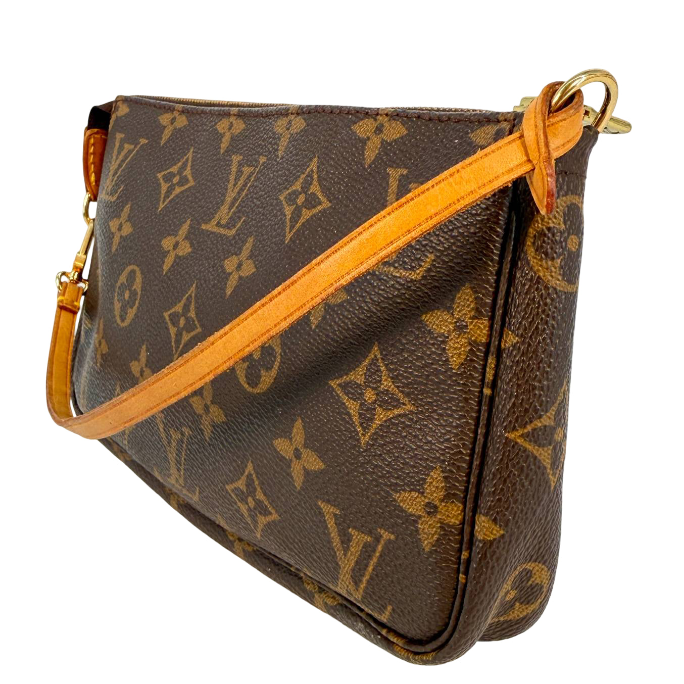Louis Vuitton Pochette Accessoires Braun Monogram Canvas