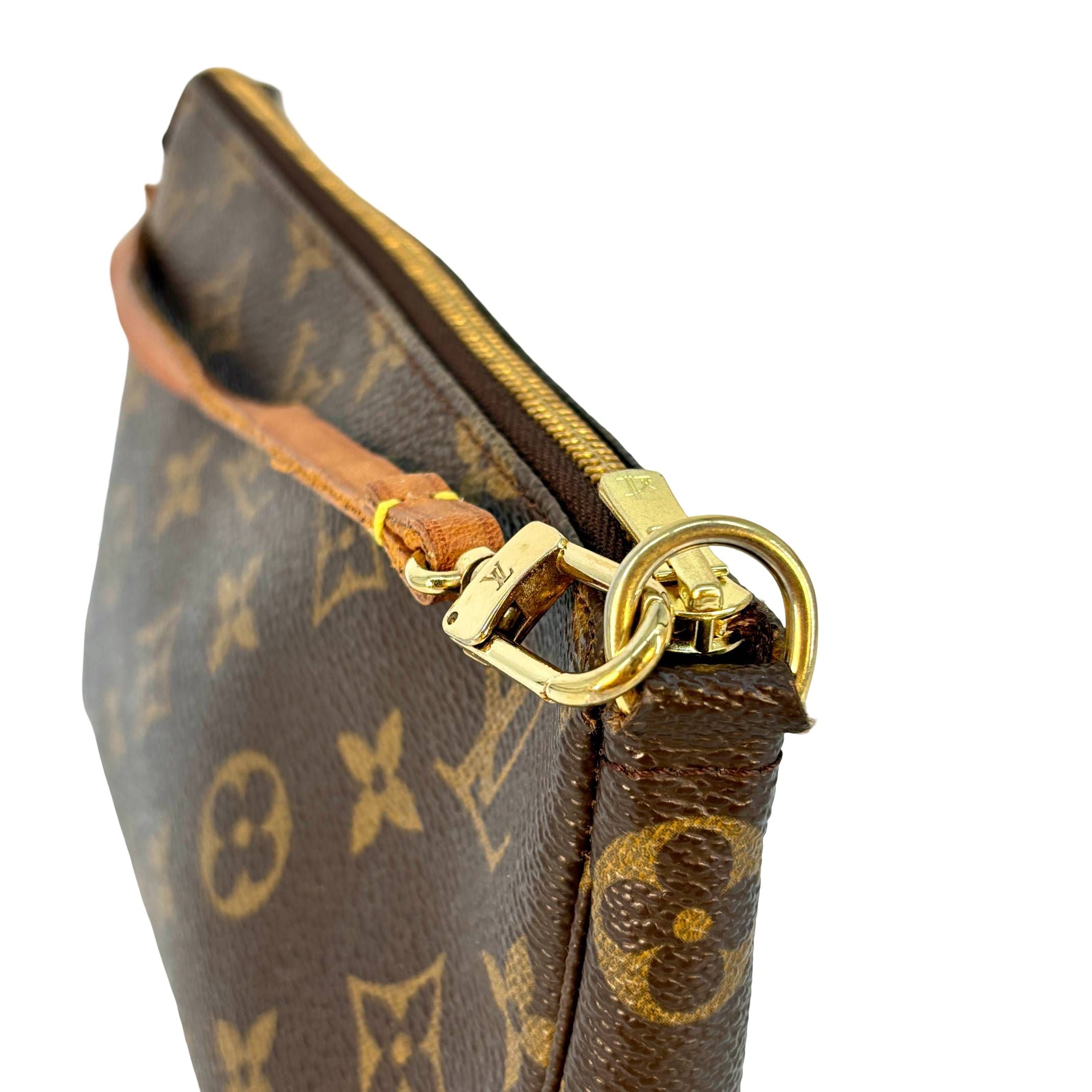 Louis Vuitton Pochette Accessoires Braun Monogram Canvas