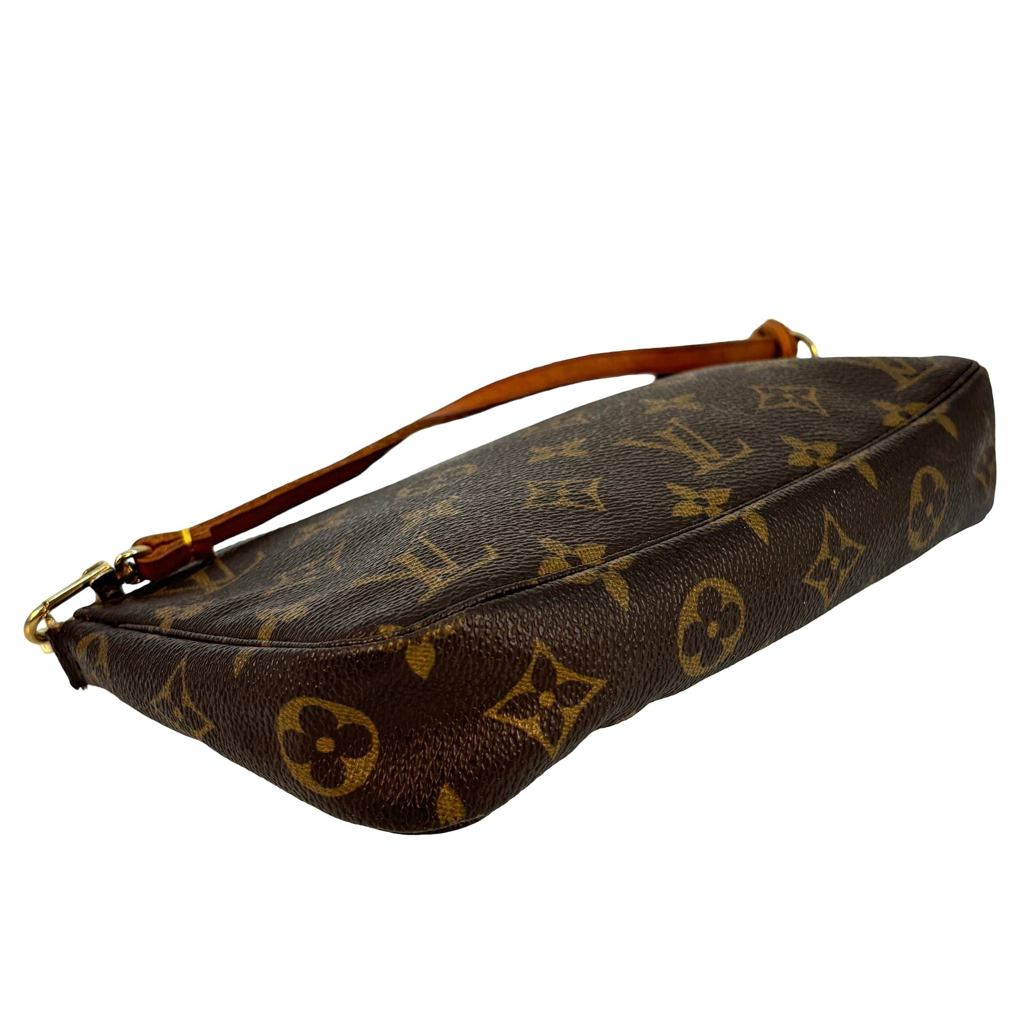 Louis Vuitton Pochette Accessoires Braun Monogram Canvas