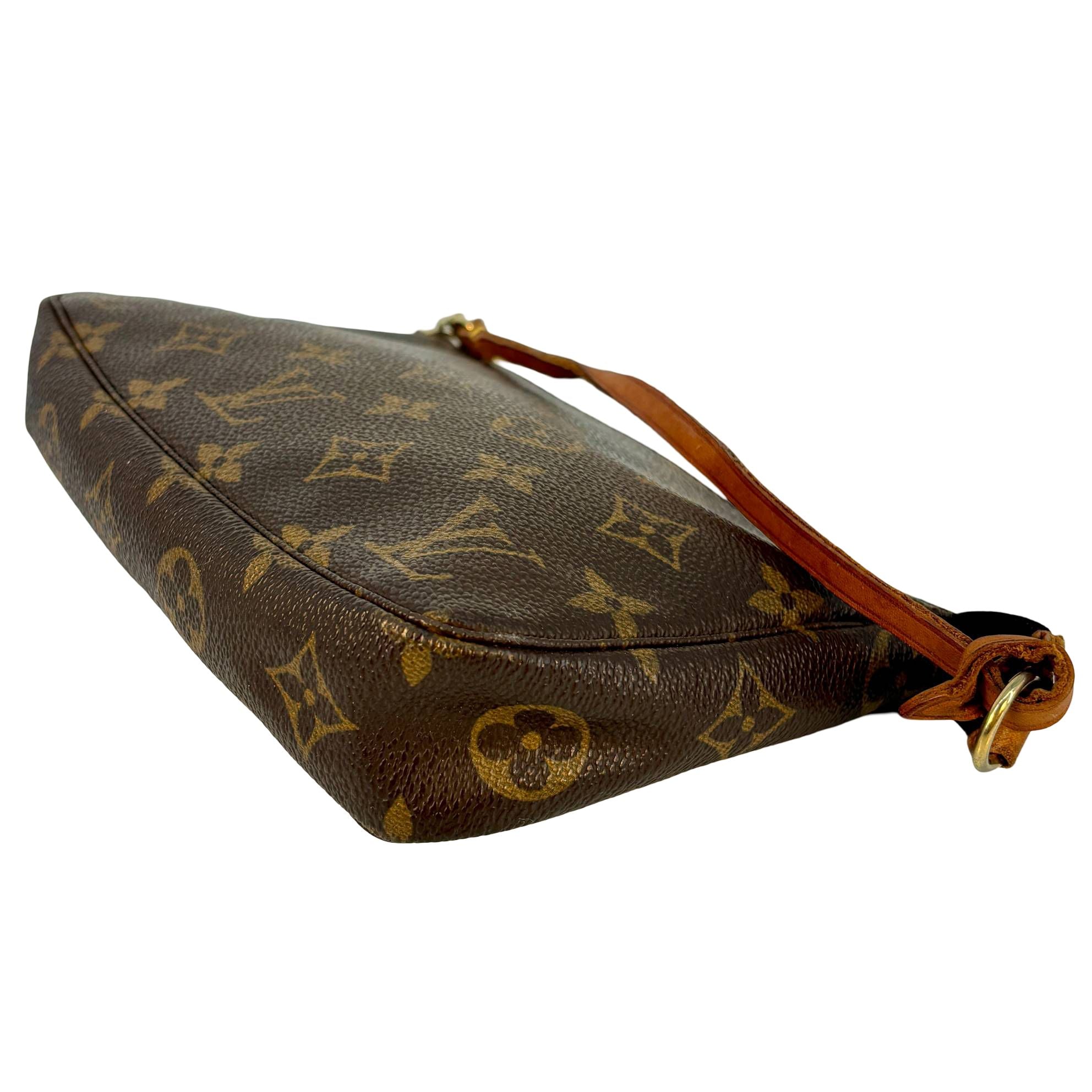 Louis Vuitton Pochette Accessoires Braun Monogram Canvas