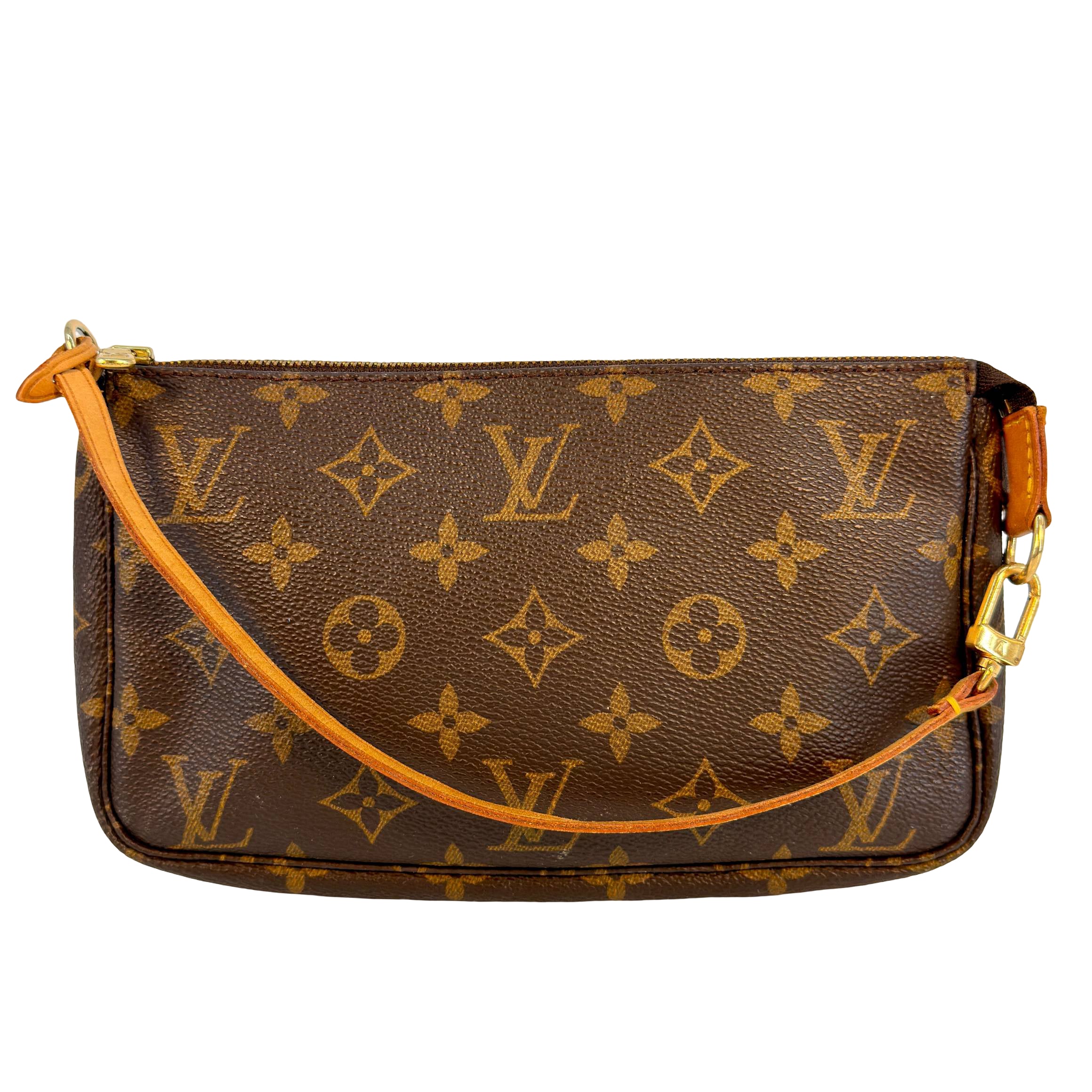 Louis Vuitton Pochette Accessoires Braun Monogram Canvas