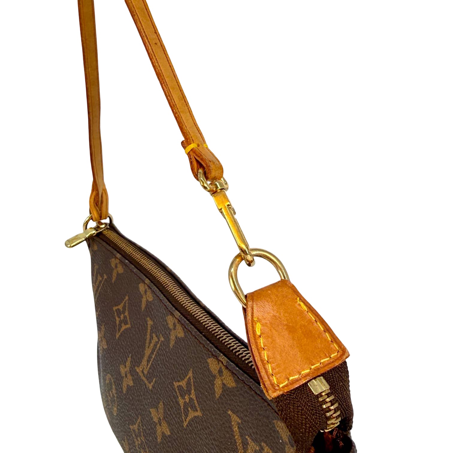 Louis Vuitton Pochette Accessoires Braun Monogram Canvas