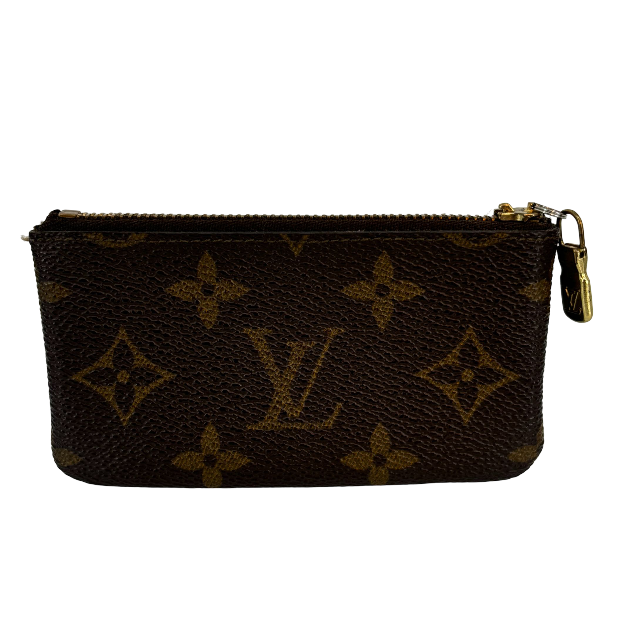 Louis Vuitton Pochette Cles Key Pouch Monogram Canvas