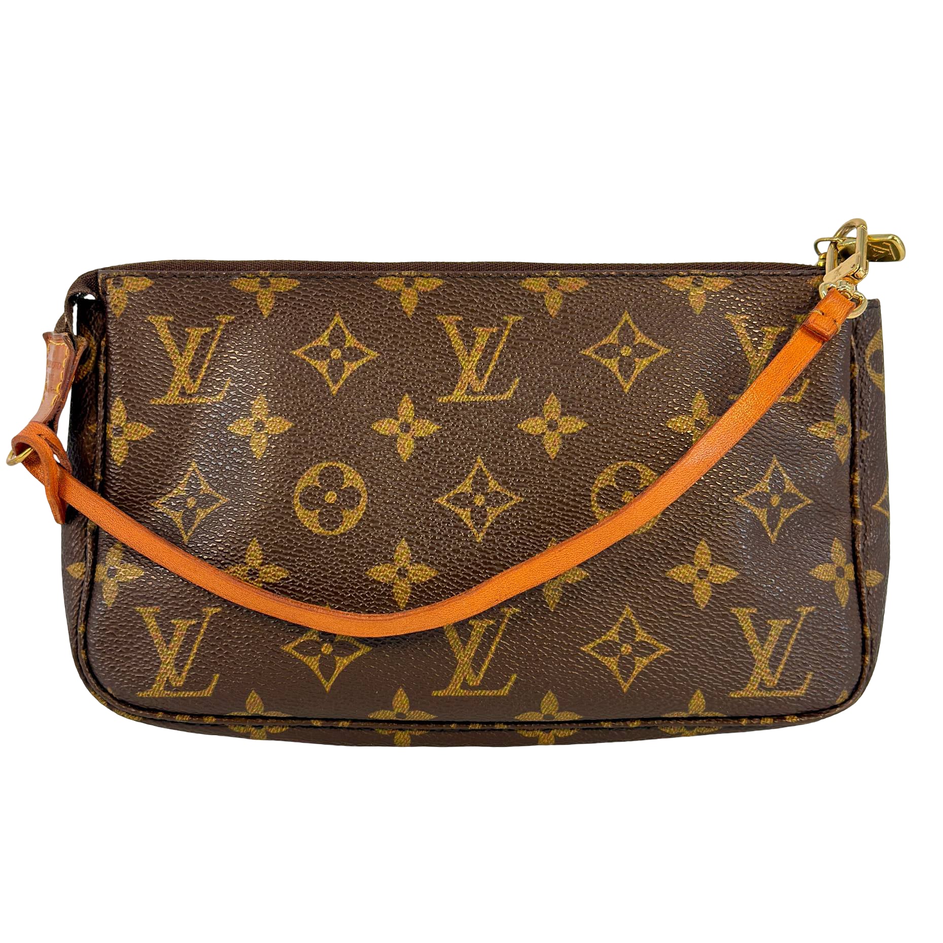 Louis Vuitton Pochette Accessoires Braun Monogram Canvas
