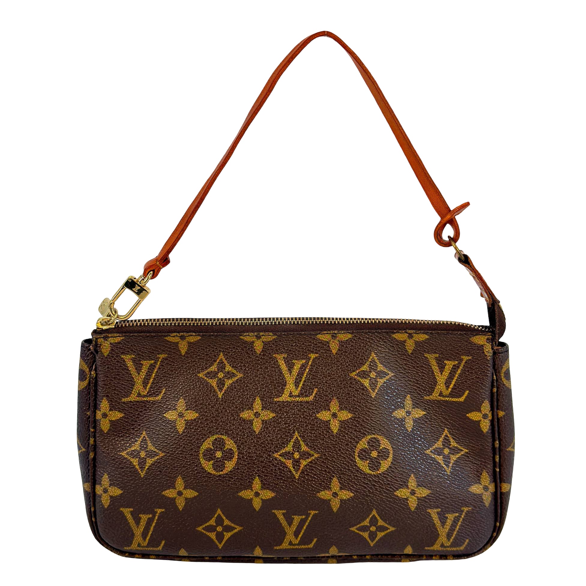 Louis Vuitton Pochette Accessoires Braun Monogram Canvas