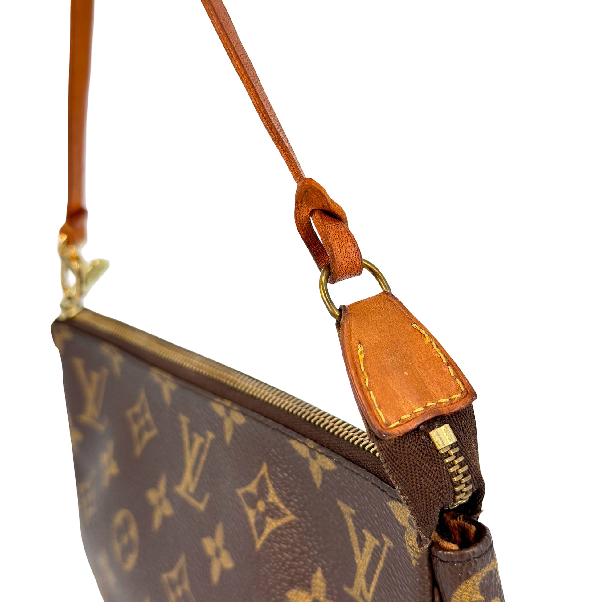 Louis Vuitton Pochette Accessoires Braun Monogram Canvas