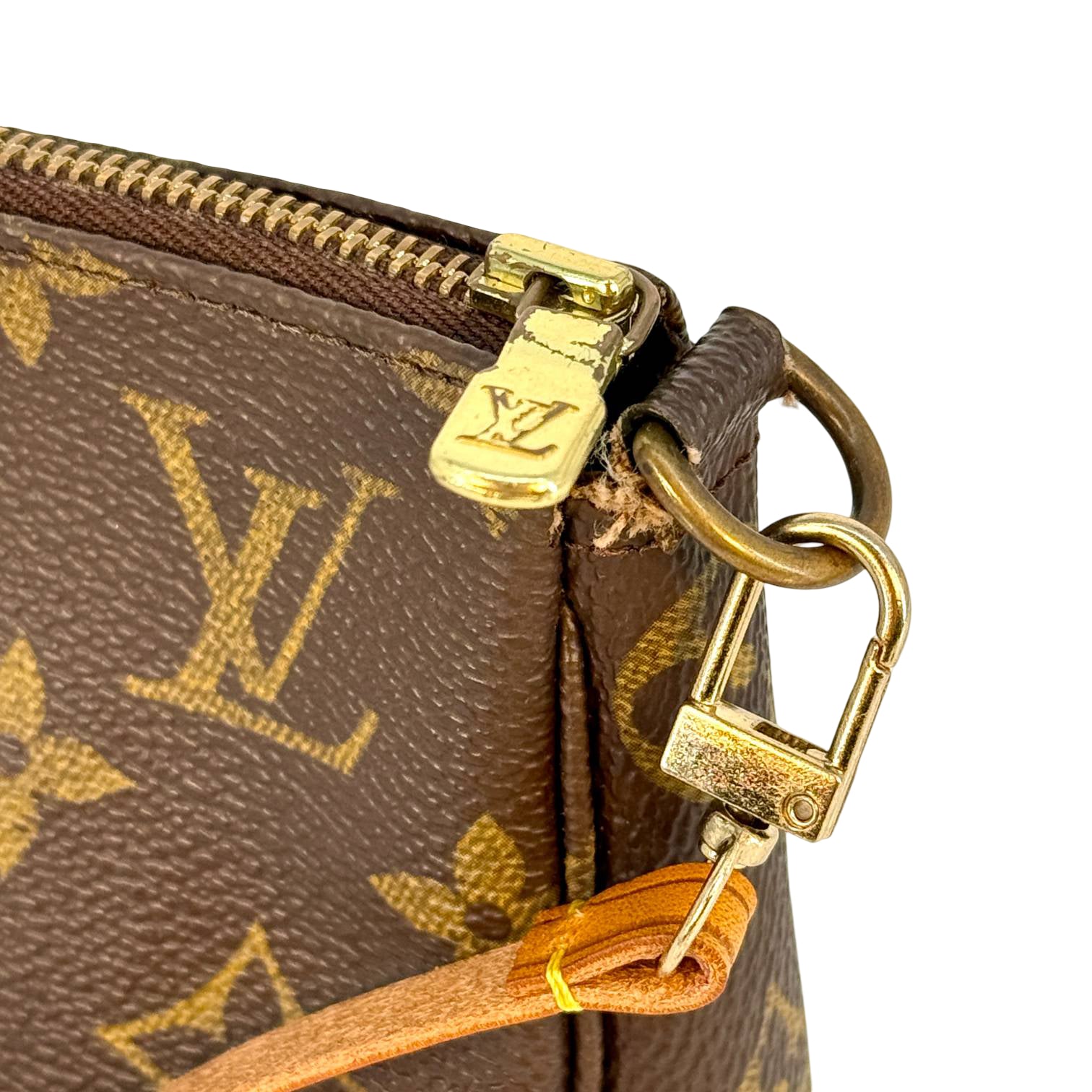 Louis Vuitton Pochette Accessoires Braun Monogram Canvas