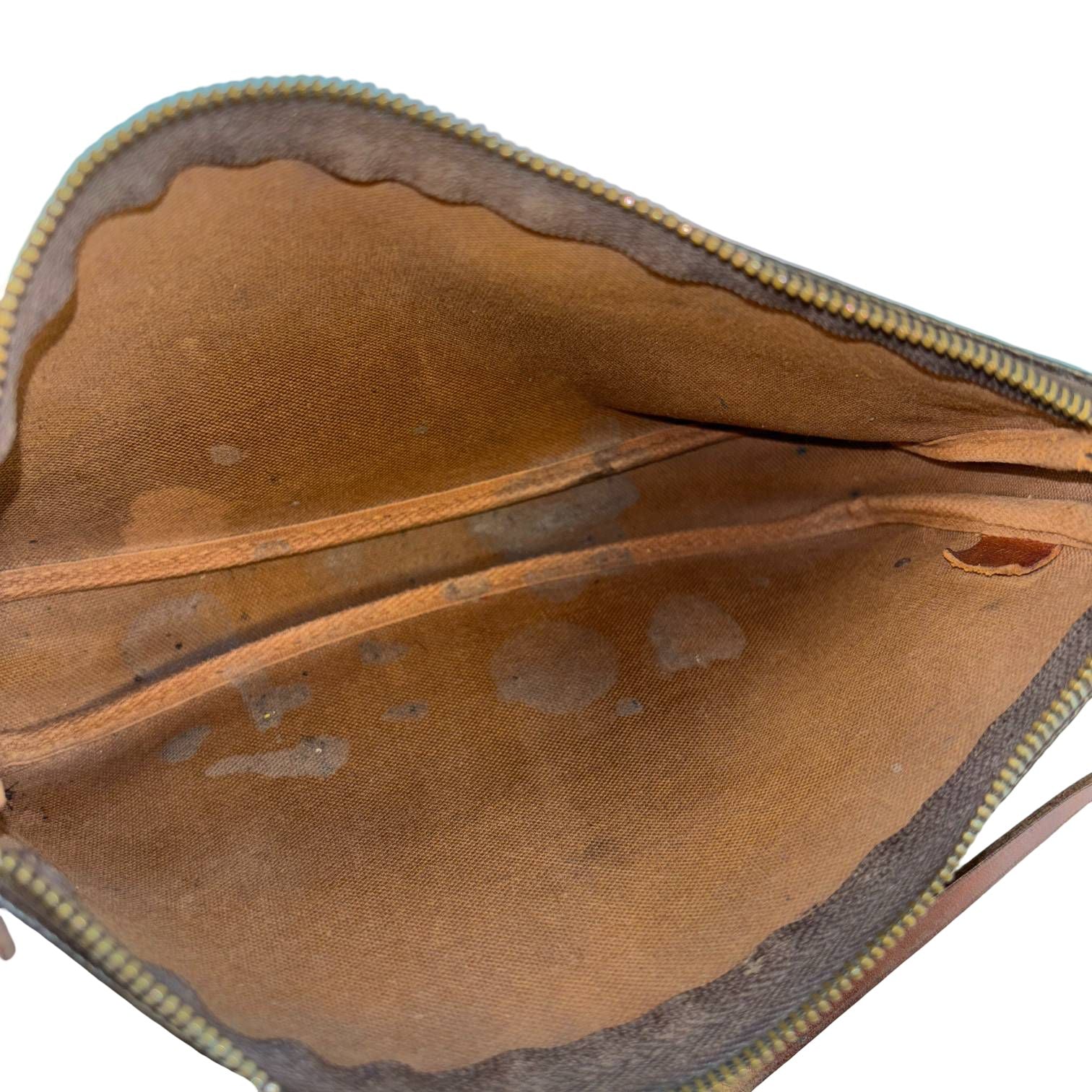 Louis Vuitton Pochette Accessoires Braun Monogram Canvas
