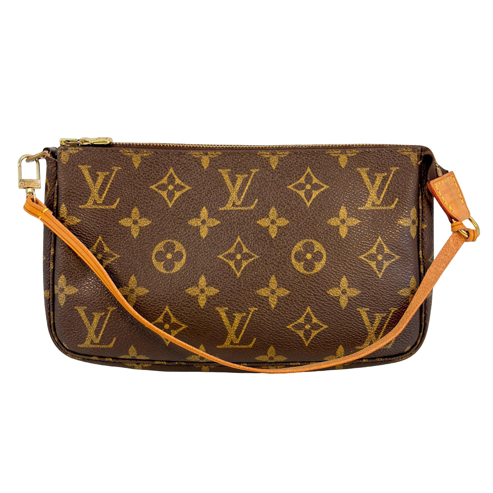 Louis Vuitton Pochette Accessoires Braun Monogram Canvas