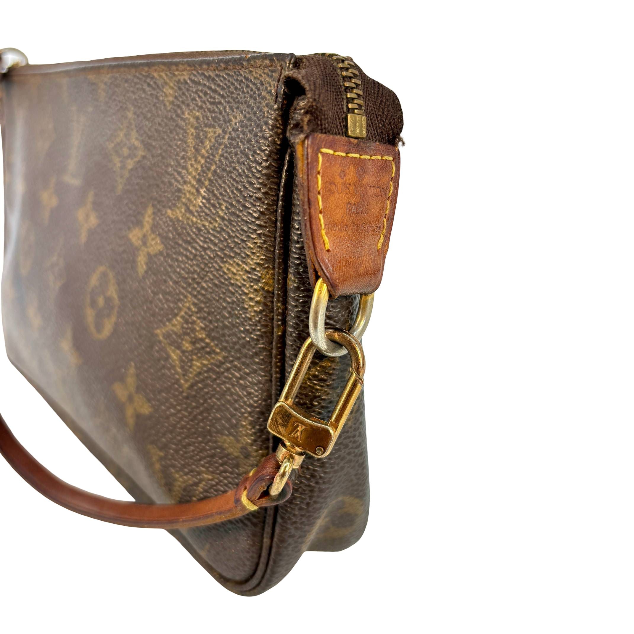 Louis Vuitton Pochette Accessoires Braun Monogram Canvas