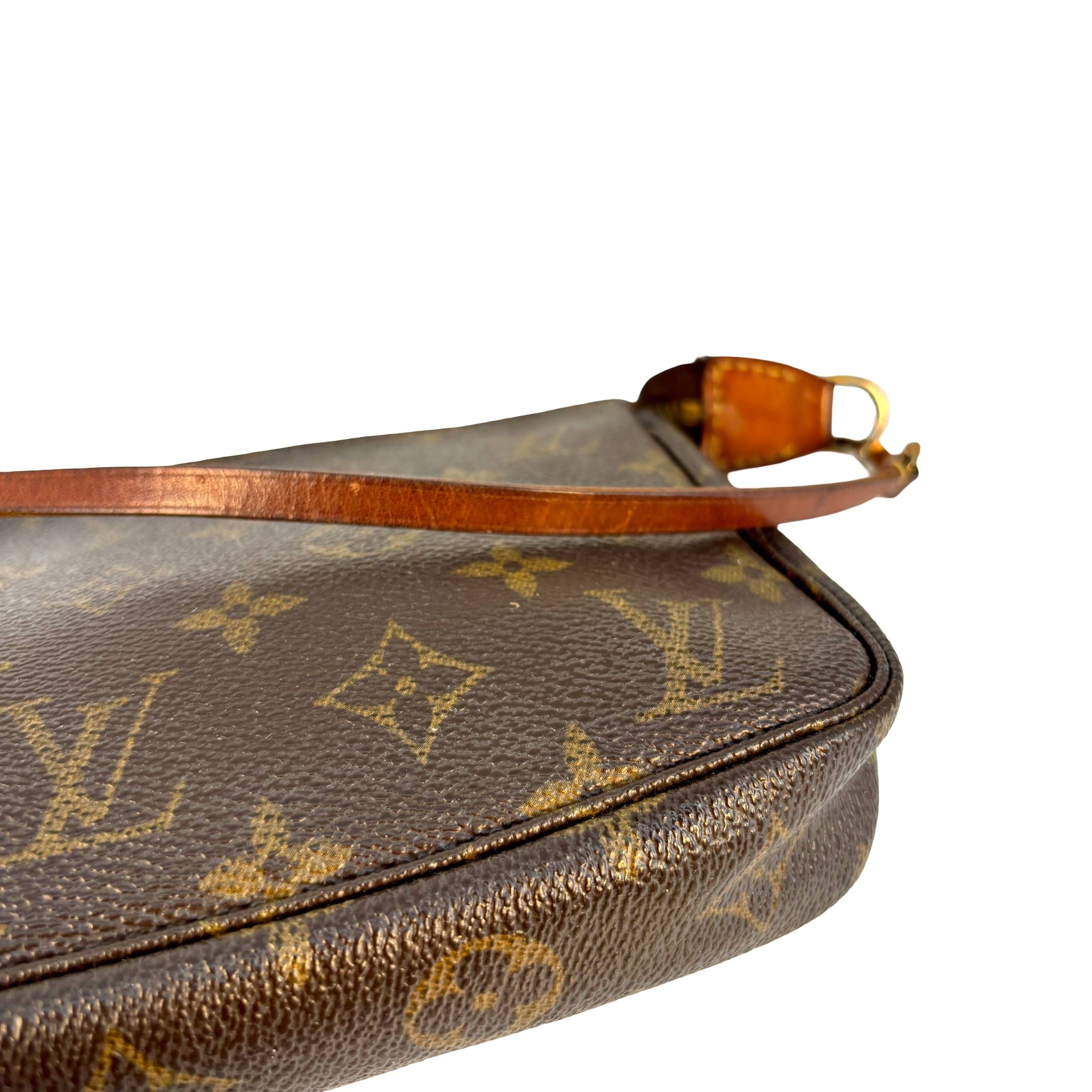 Louis Vuitton Pochette Accessoires Braun Monogram Canvas