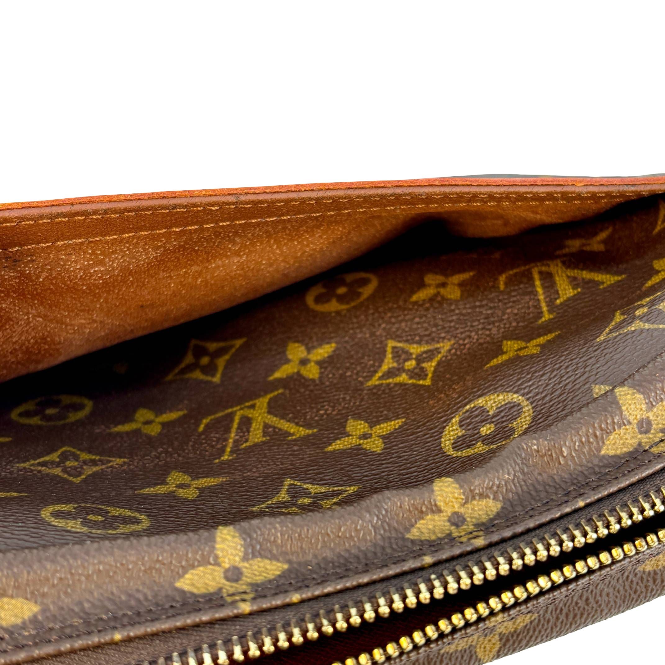 Louis Vuitton Jeune Fille GM Braun Monogram Canvas