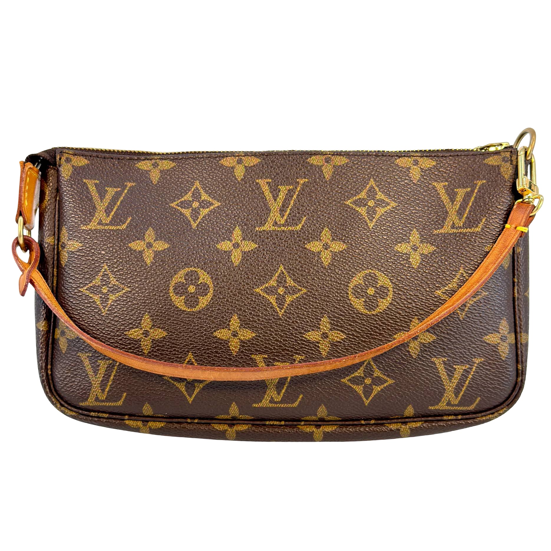 Louis Vuitton Pochette Accessoires Braun Monogram Canvas