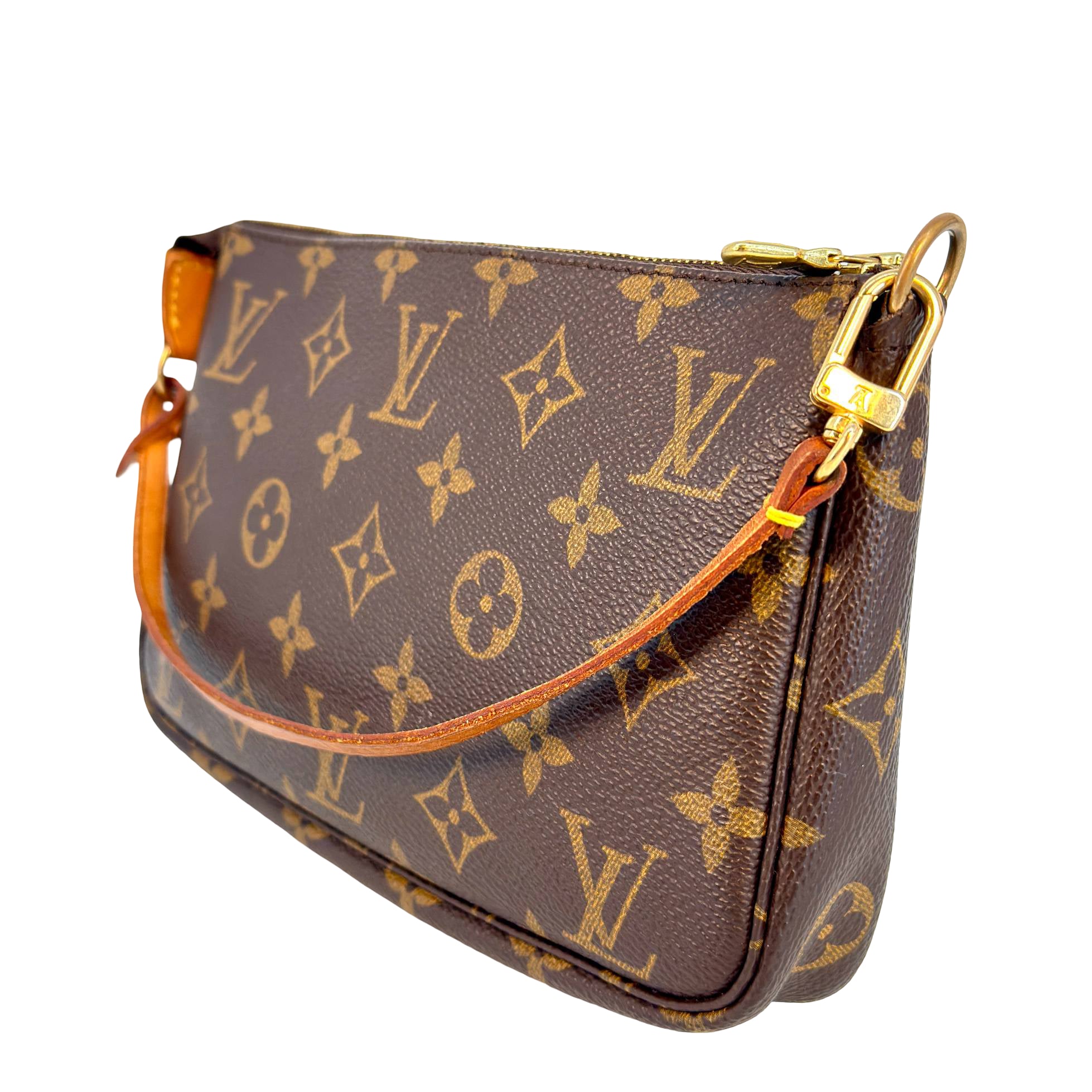 Louis Vuitton Pochette Accessoires Braun Monogram Canvas