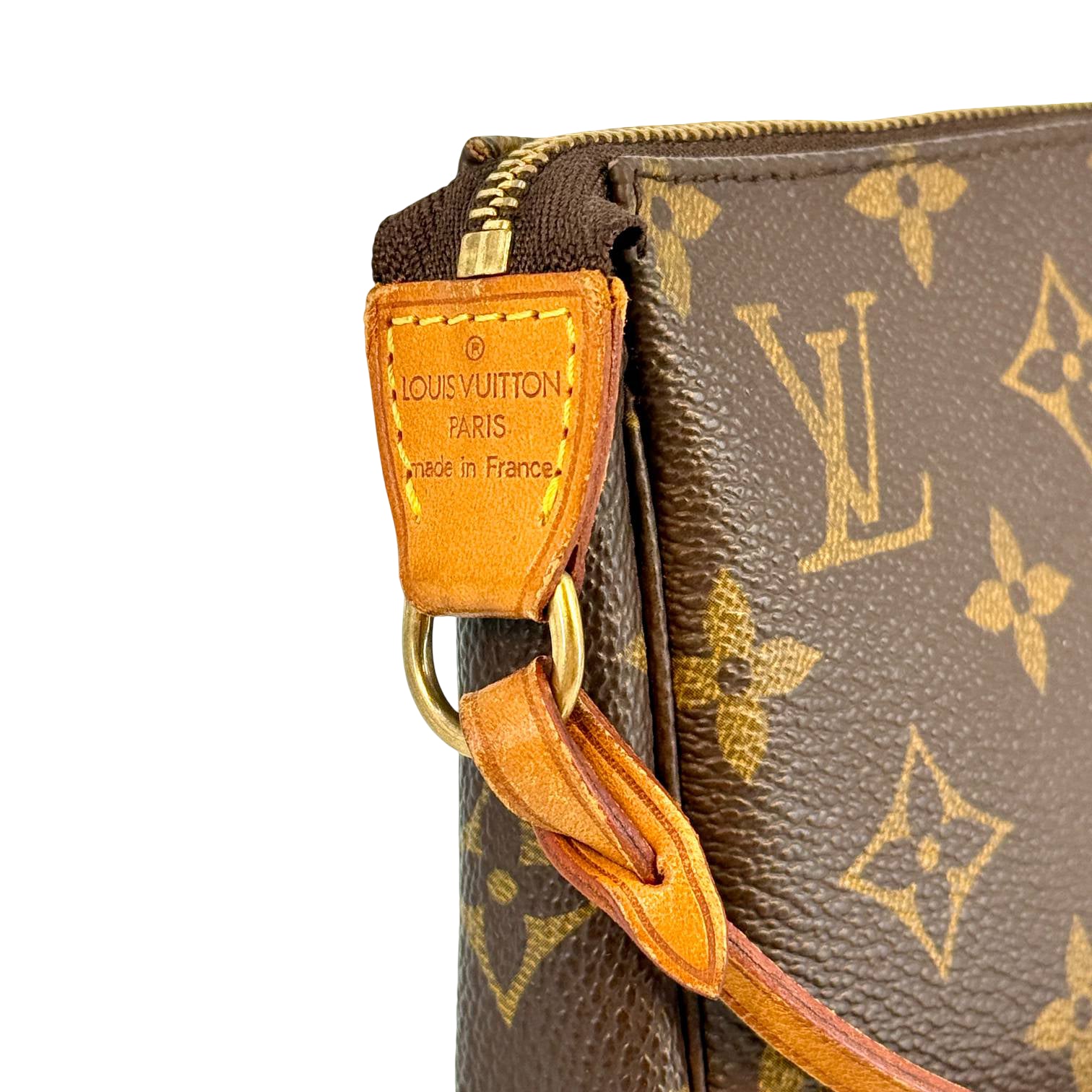 Louis Vuitton Pochette Accessoires Braun Monogram Canvas