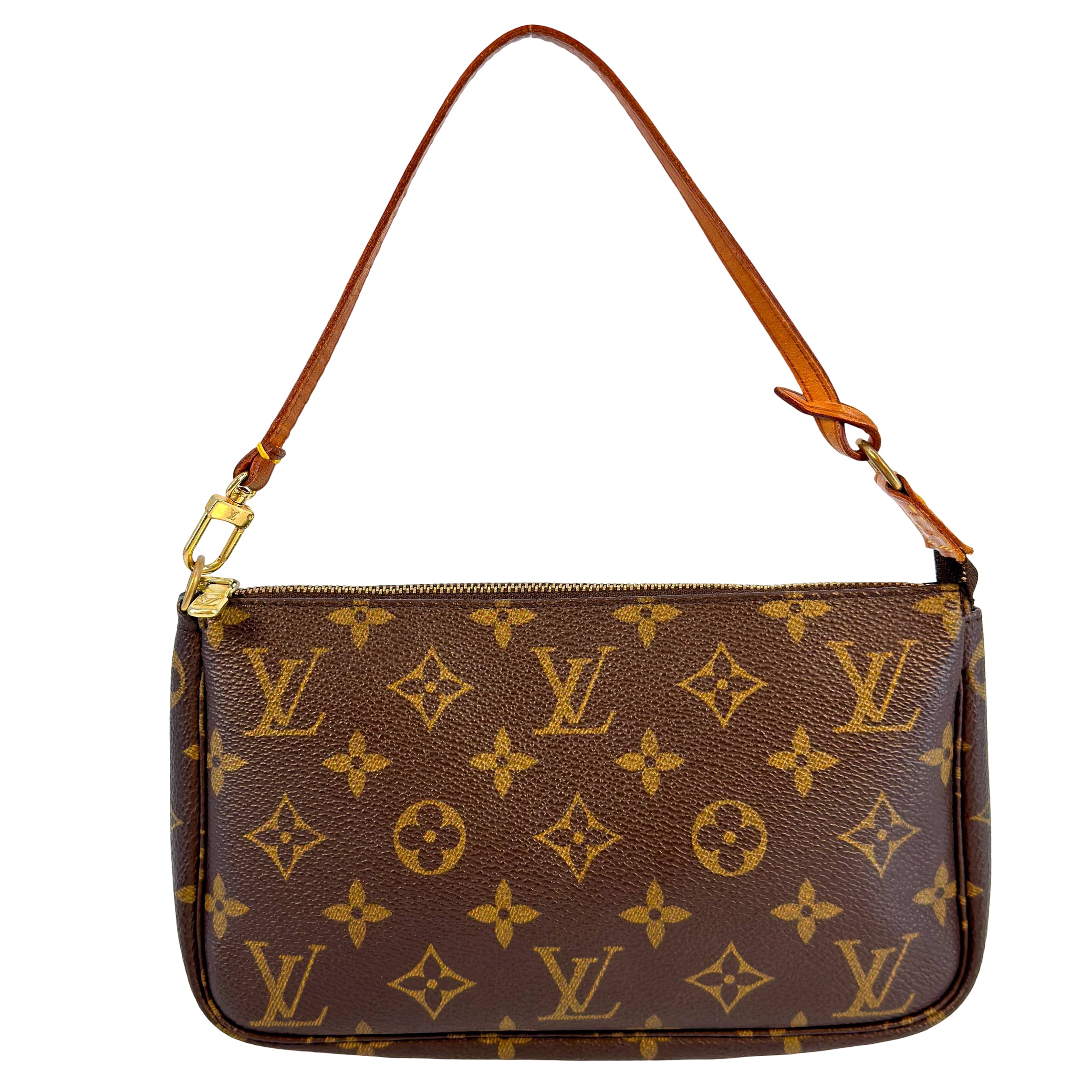 Louis Vuitton Pochette Accessoires Braun Monogram Canvas