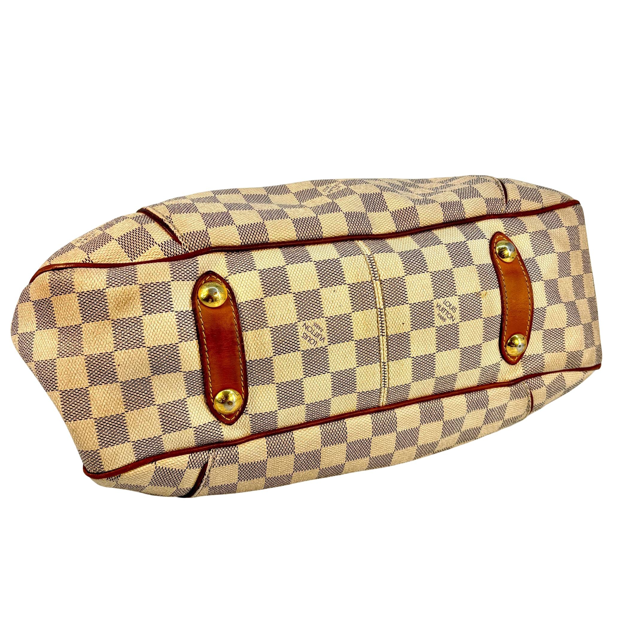 Louis Vuitton Galliera PM Weiß Damier Azur Canvas