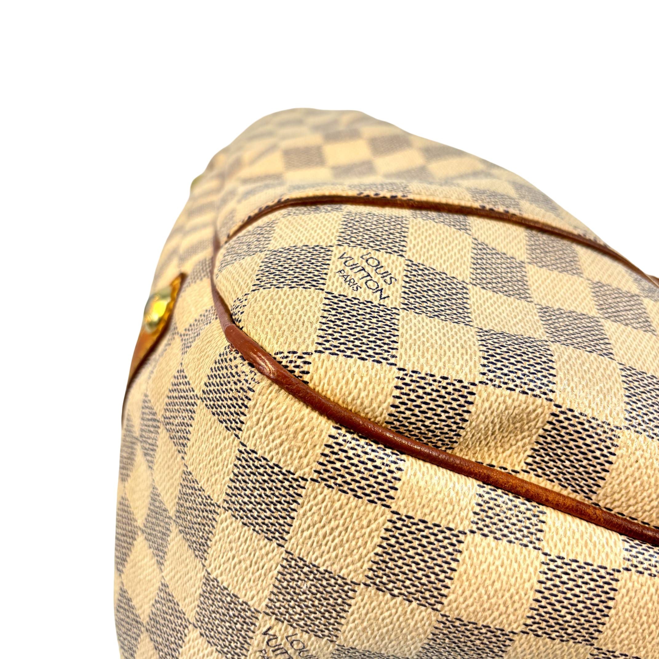 Louis Vuitton Galliera PM Weiß Damier Azur Canvas