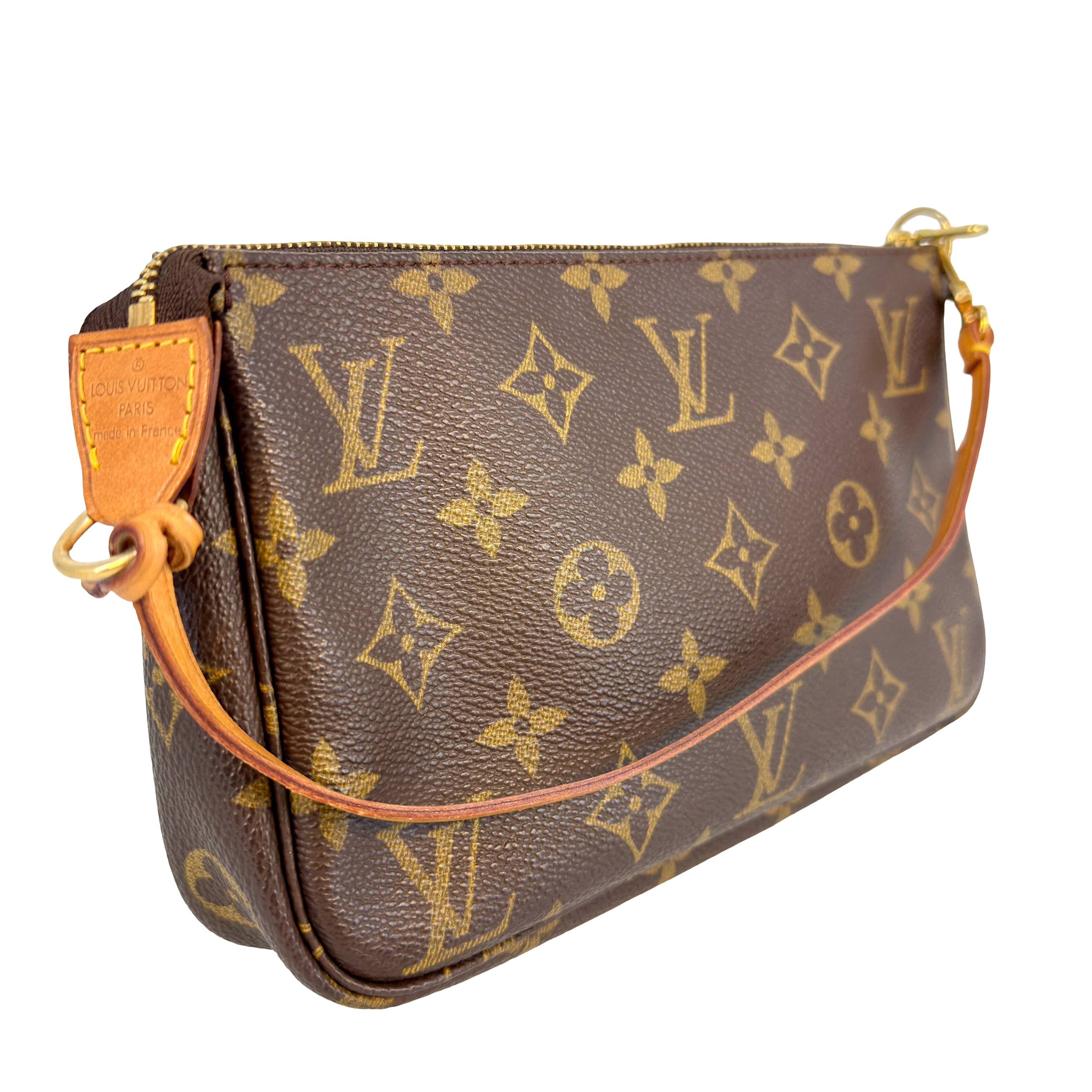 Louis Vuitton Pochette Accessoires Braun Monogram Canvas