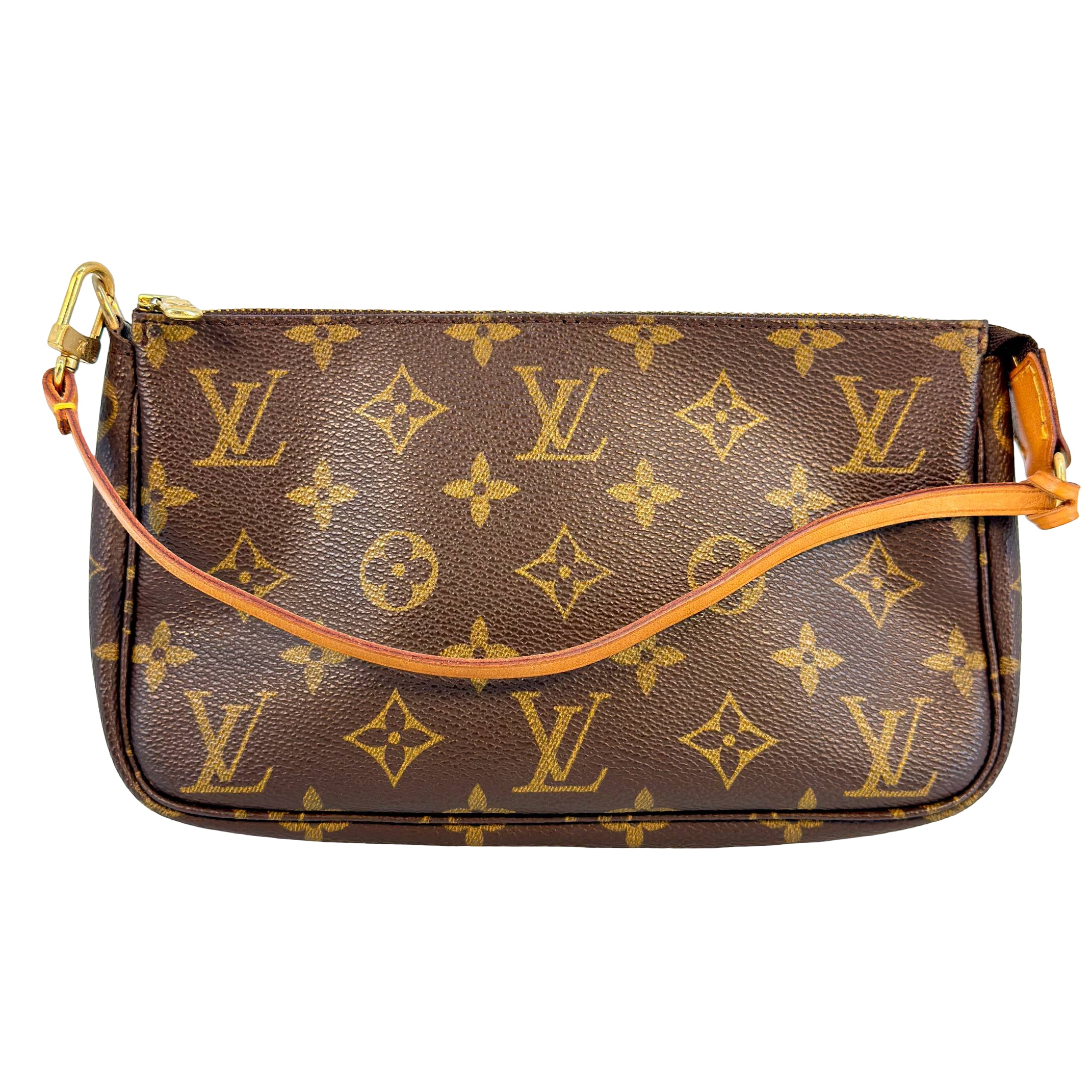Louis Vuitton Pochette Accessoires Braun Monogram Canvas