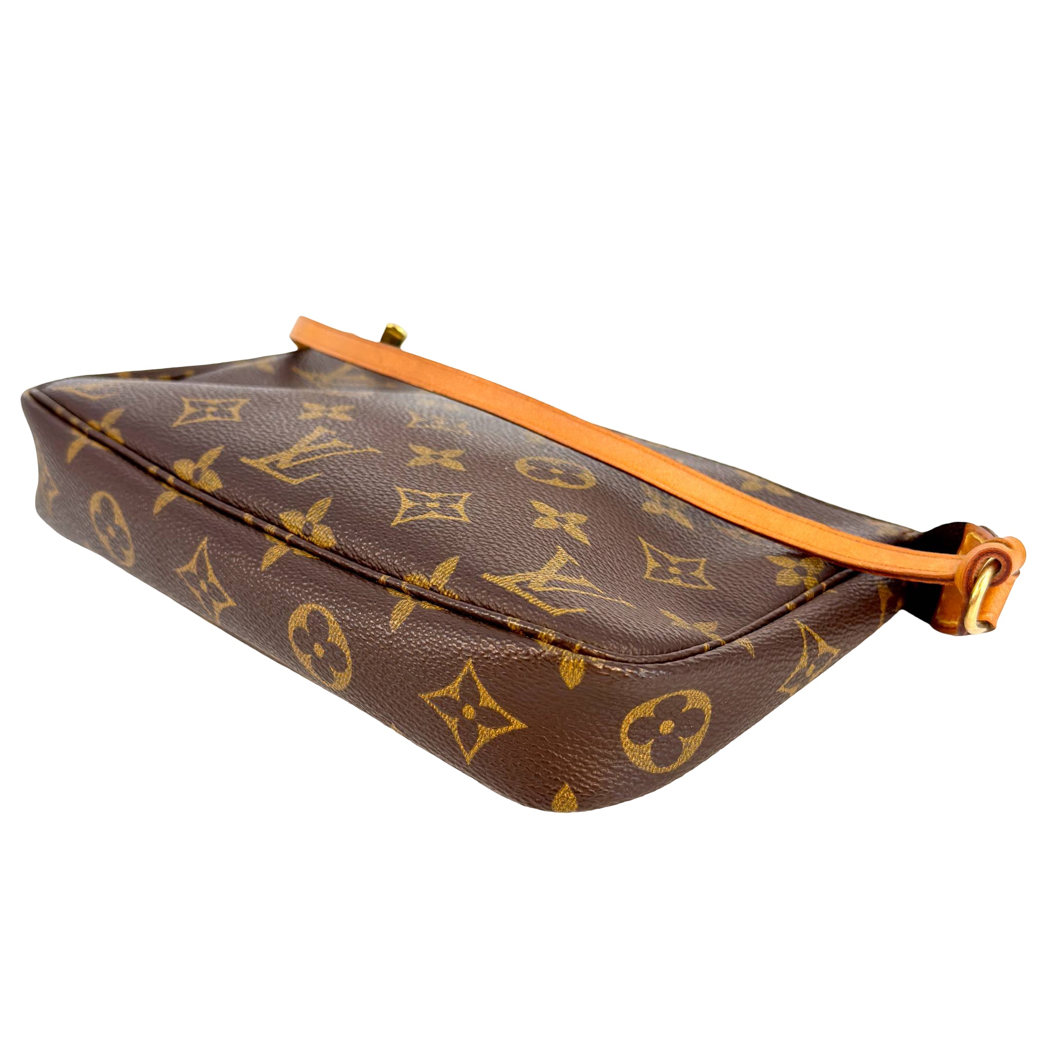 Louis Vuitton Pochette Accessoires Braun Monogram Canvas