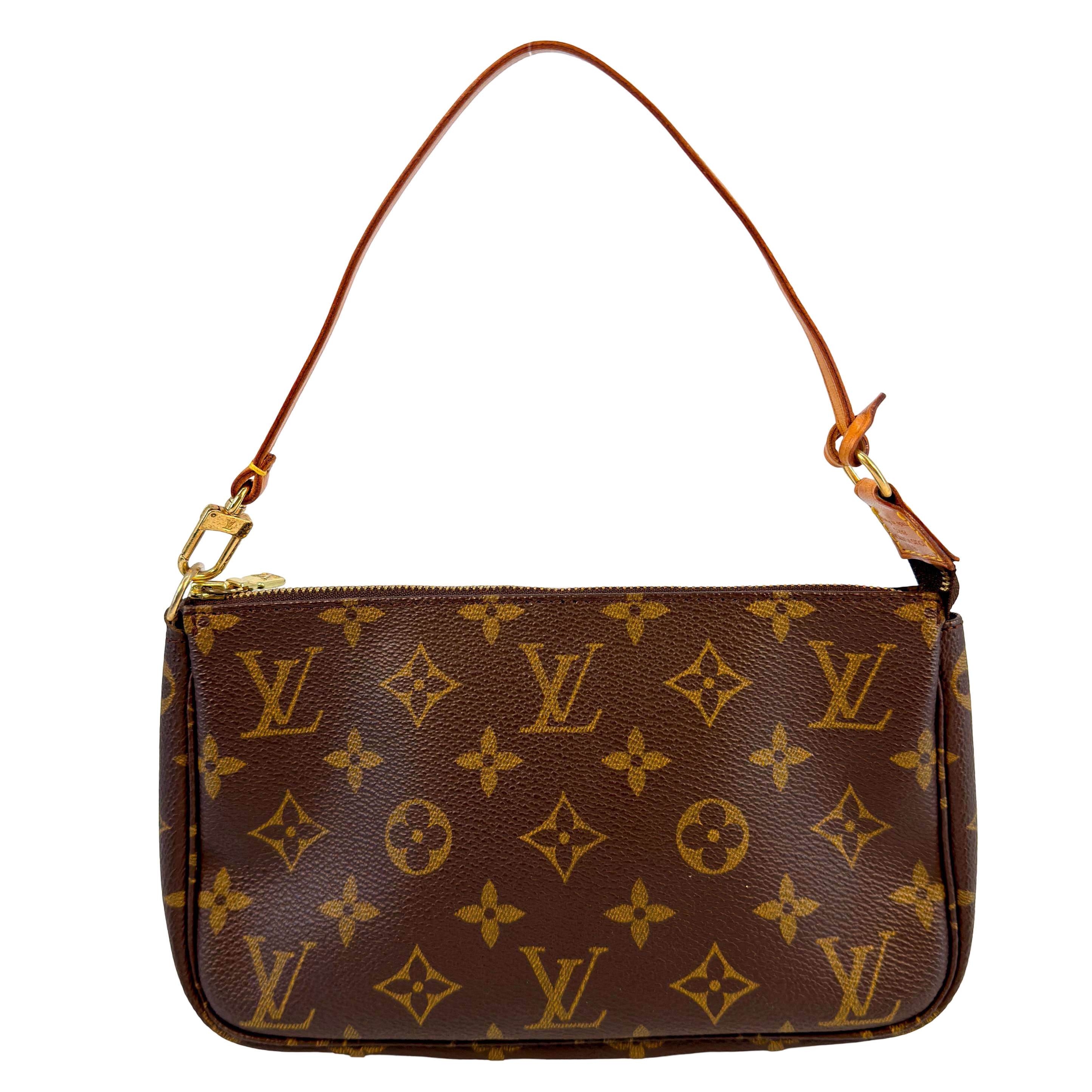Louis Vuitton Pochette Accessoires Braun Monogram Canvas