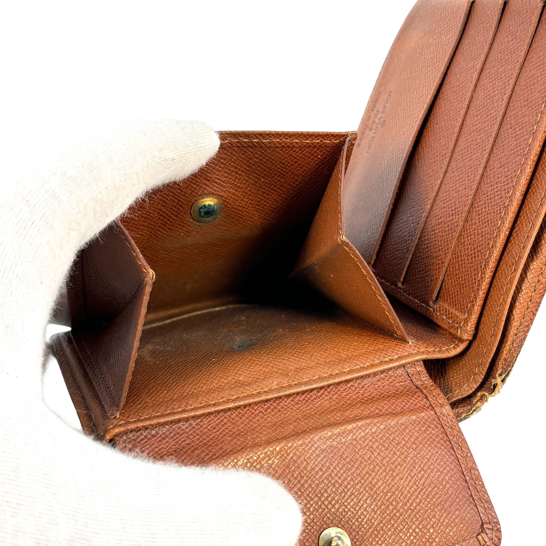 Louis Vuitton Marco Wallet Braun Monogram Canvas