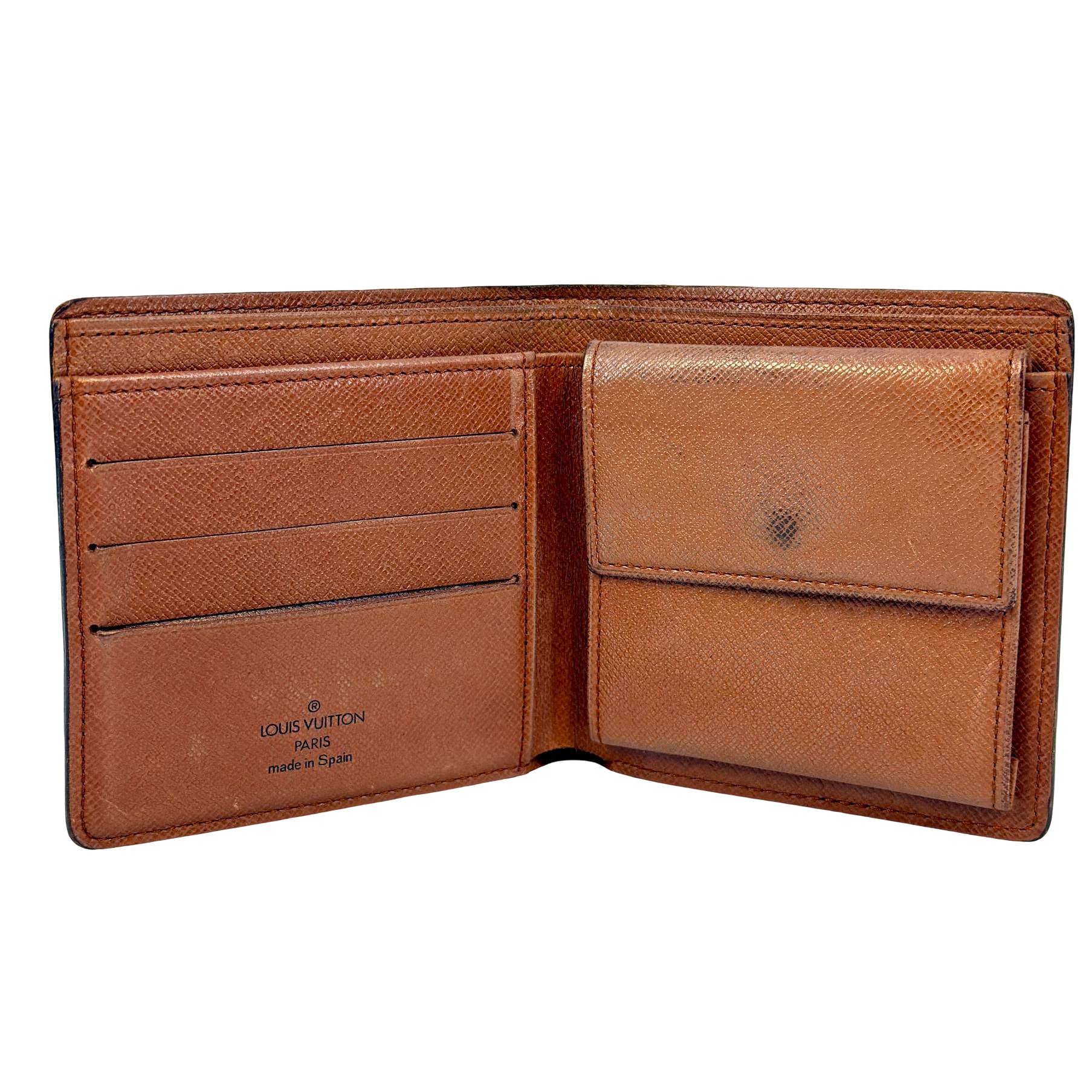 Louis Vuitton Marco Wallet Braun Monogram Canvas
