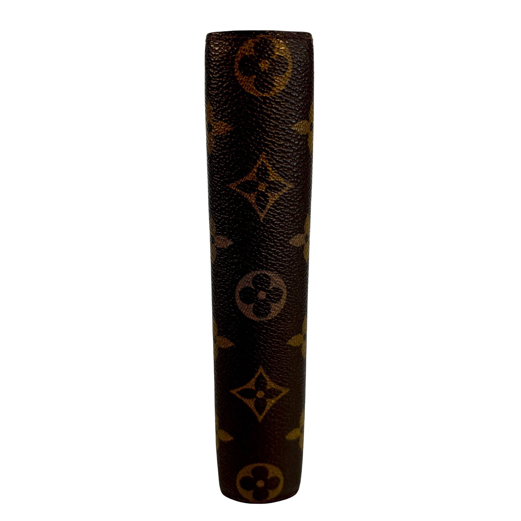 Louis Vuitton Agenda MM Braun Monogram Canvas